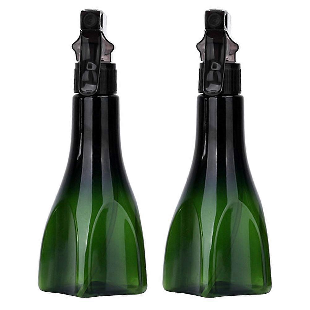 Trigger Sprayer 2Pcs Compact Refillable Plastic Hairdressing Bottle 20x7.5cm Ideal For Home Use And Cleaning