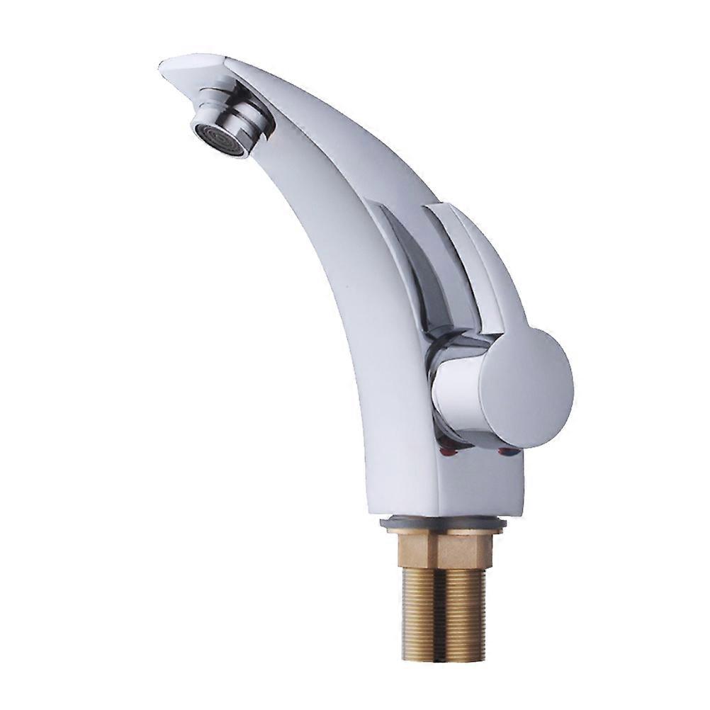 Modern Kitchen Sink Faucet With Swivel Spout Hot And Cold Water Dispensing For Homeowners 18Cm 1Pack