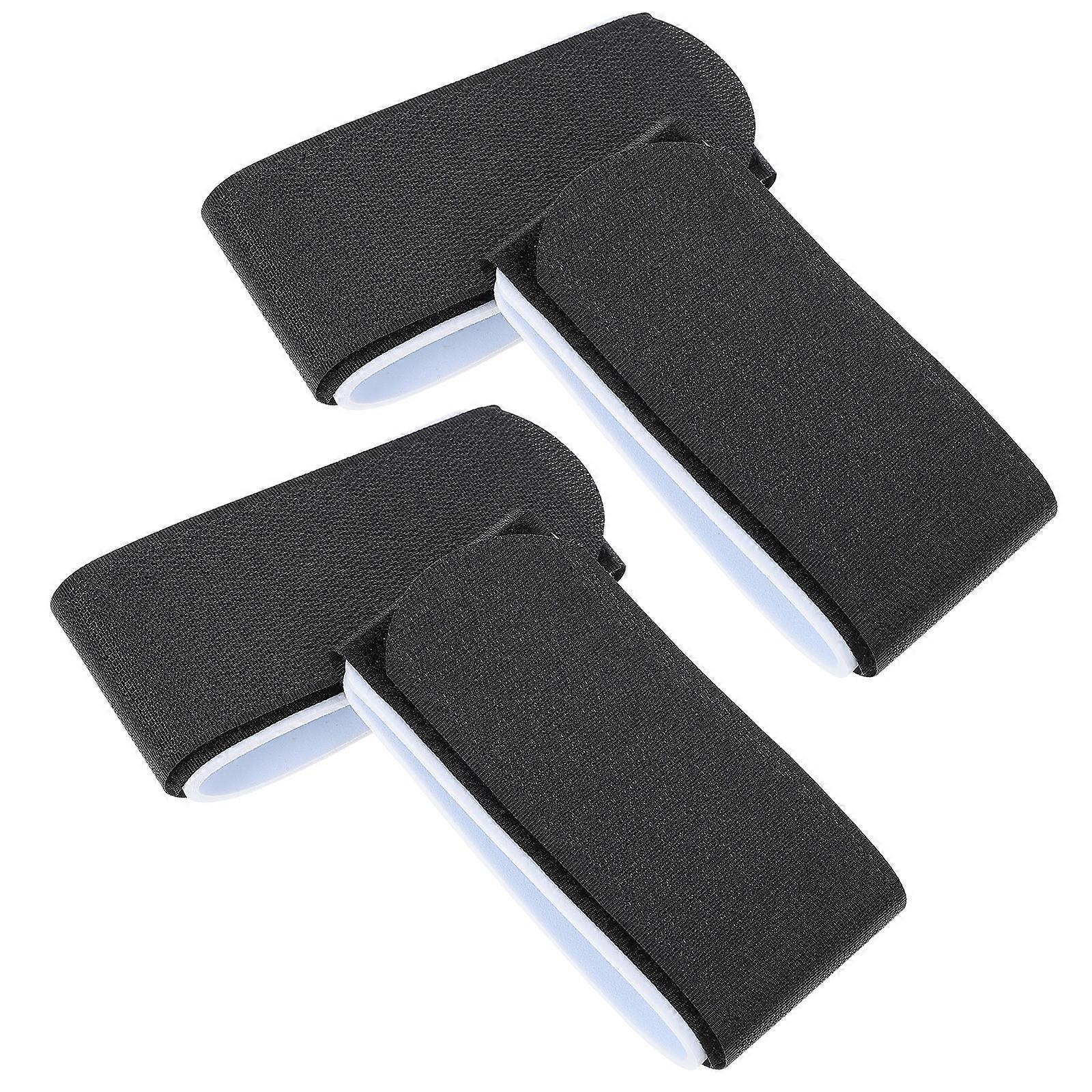 Multi-Function Snowboard Straps For Skiing Enthusiasts Outdoor Use Black Nylon Fixing Skis 4Pcs