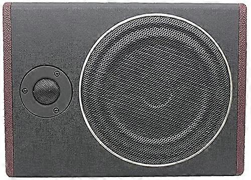 汽车座椅下低音炮有源低音箱紧凑型汽车音响,带纤薄金属外壳