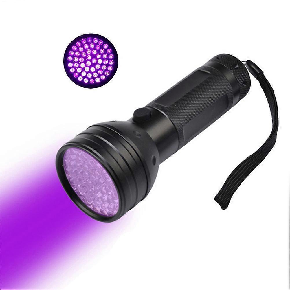 Blacklight Torch UV 51LED Flashlight Essential For Currency Authentication Outdoor Activities 1Pcs