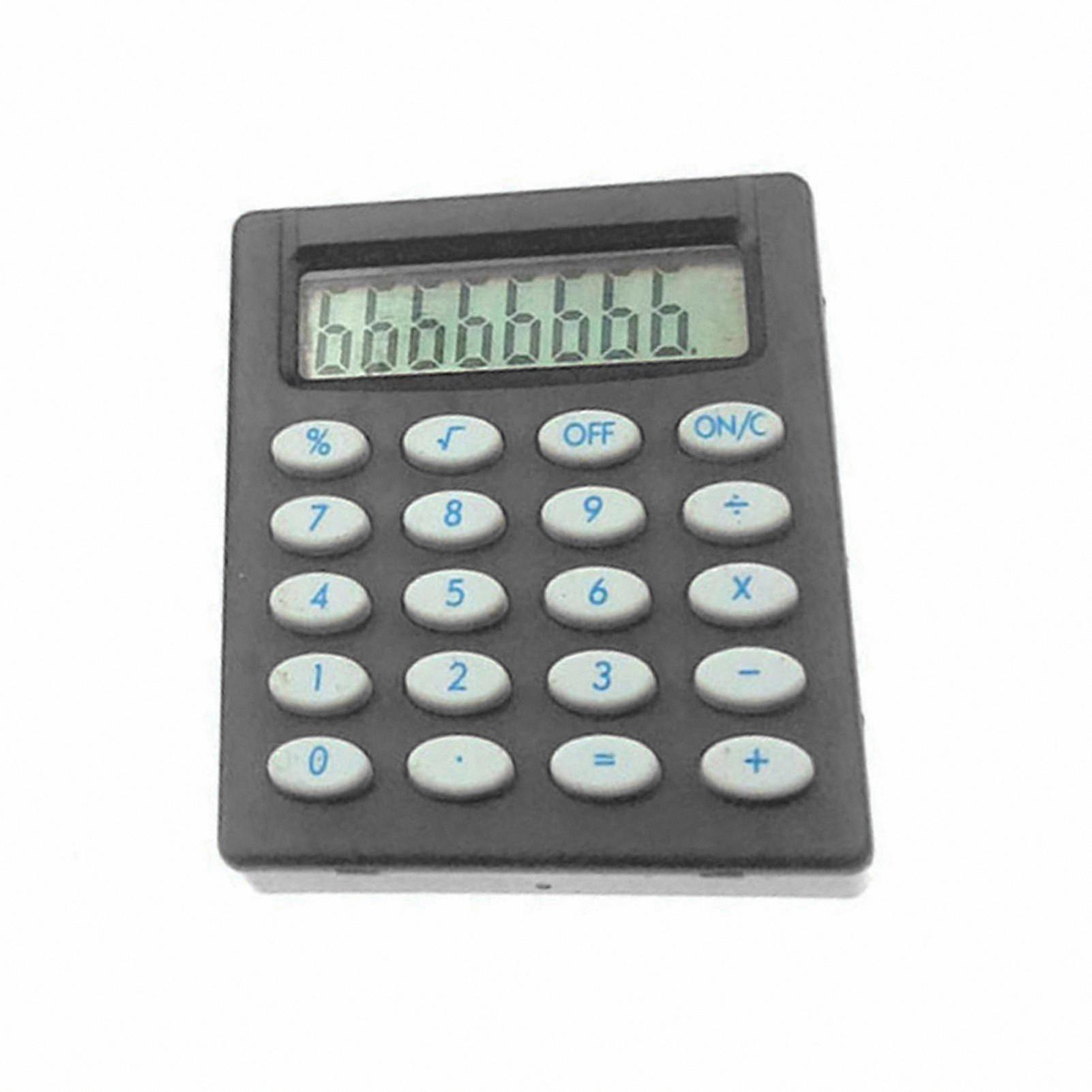 Mini Calculator Battery Powered High Accuracy Portable 8-Digit Display Student Calculator Office Supplies