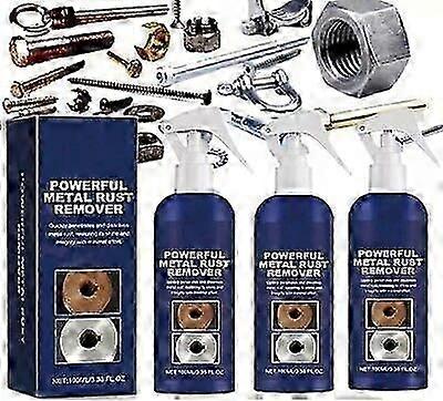 1-3pcs Enhanced Power Metal Rust Remover dissolve i blocchi di ruggine e le macchie in modo efficiente 100ml