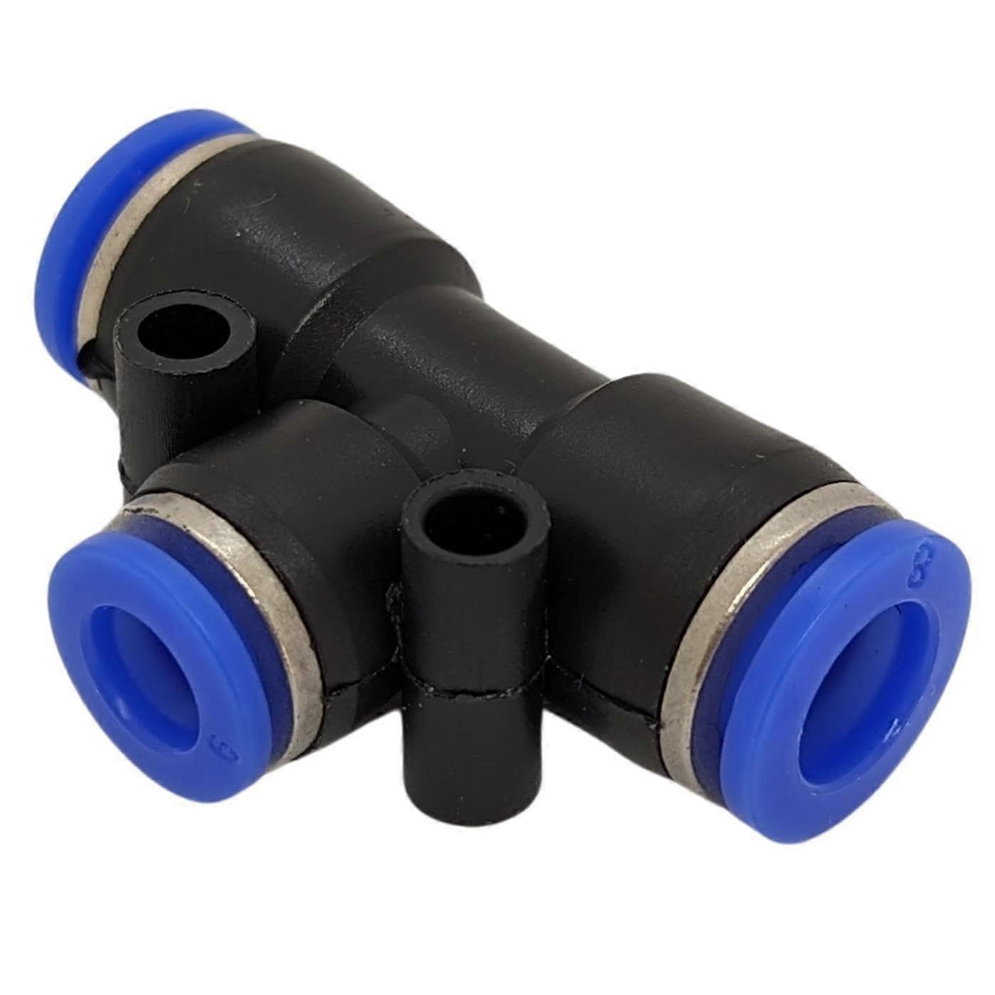 I  Hose TConnector Reduction I 8/6/8 mm I TPiece I Pushin I Pneumatic Connector I TSplitter Reducing I Compressed Air 8/6/8mm 1x