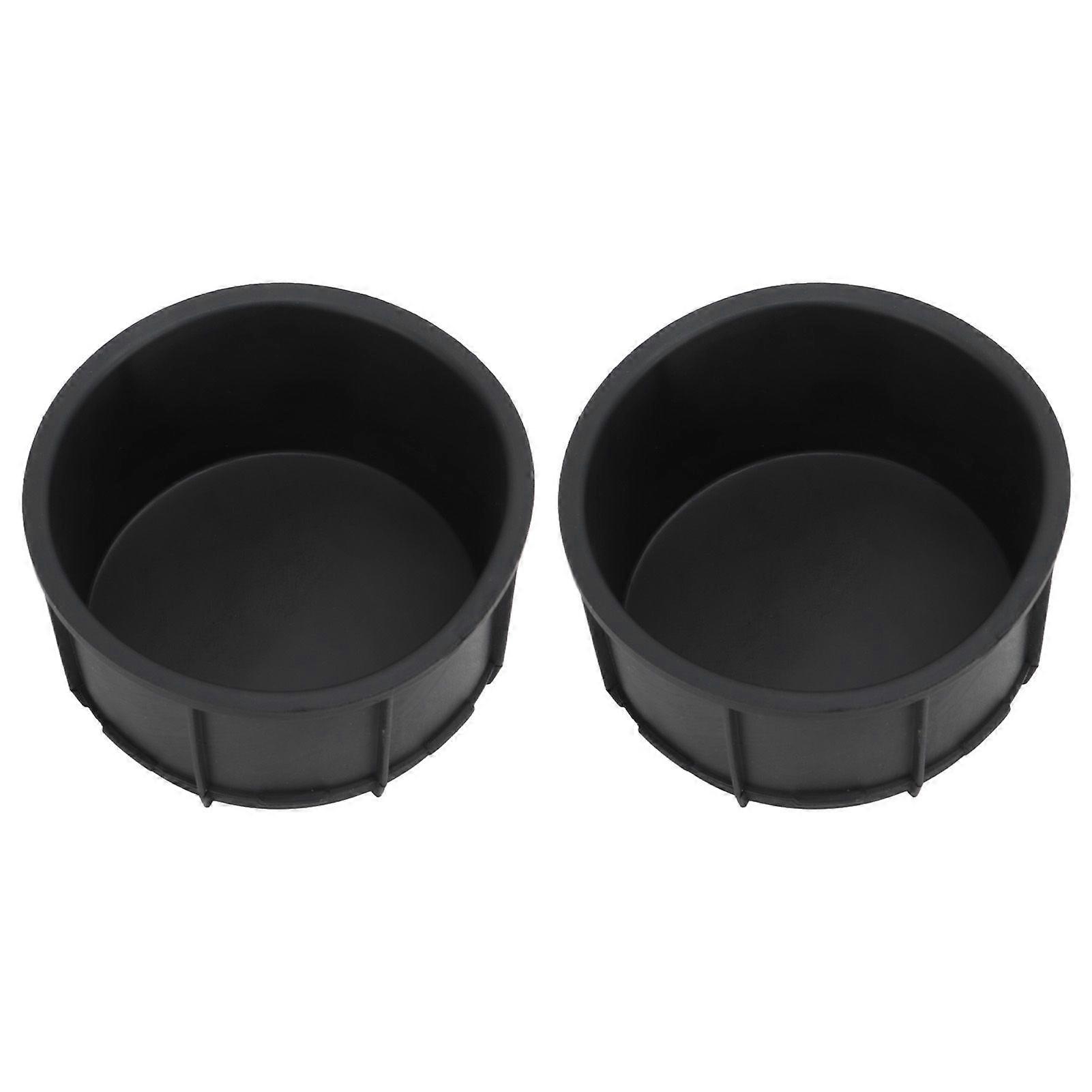 cup holder insert liner for car centre console 2pcs set