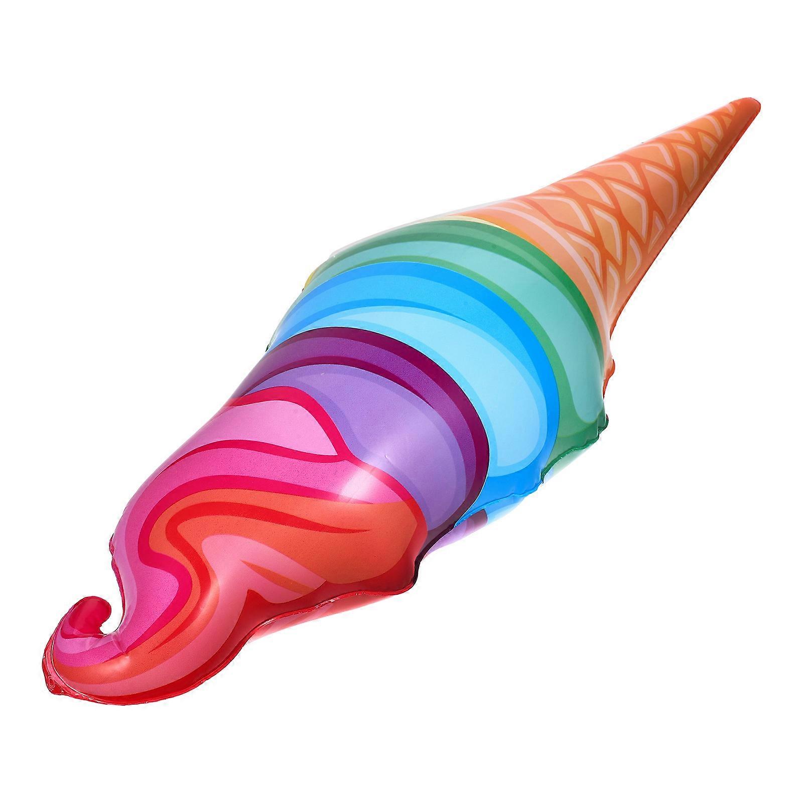 Ice Cream Themed Party Decorations Inflatable Instruments Pvc Material Easy Inflation 1Pack