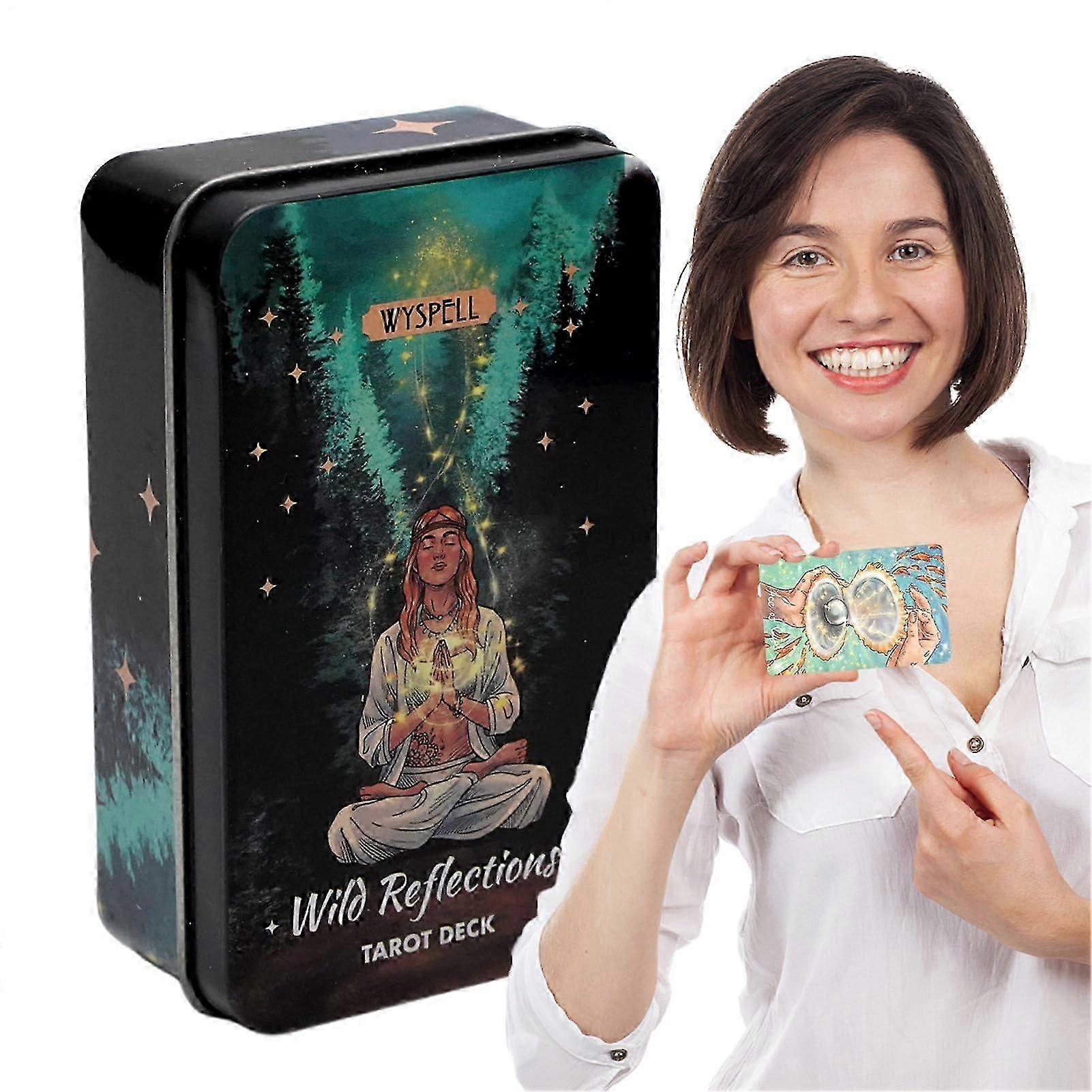 Wild Reflections Tarot Deck with Guide for Family Game Night