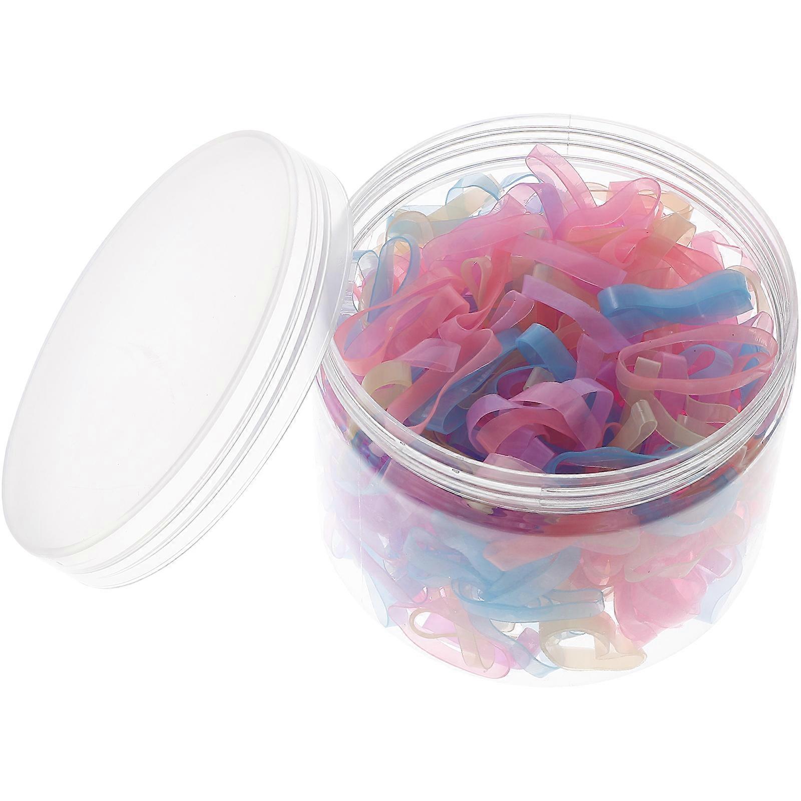 a refined product description for your **500pcs Elastic Hair Bands**:
### π 500pcs Elastic Hair Bands β High Elasticity Rubber Hair Ties
