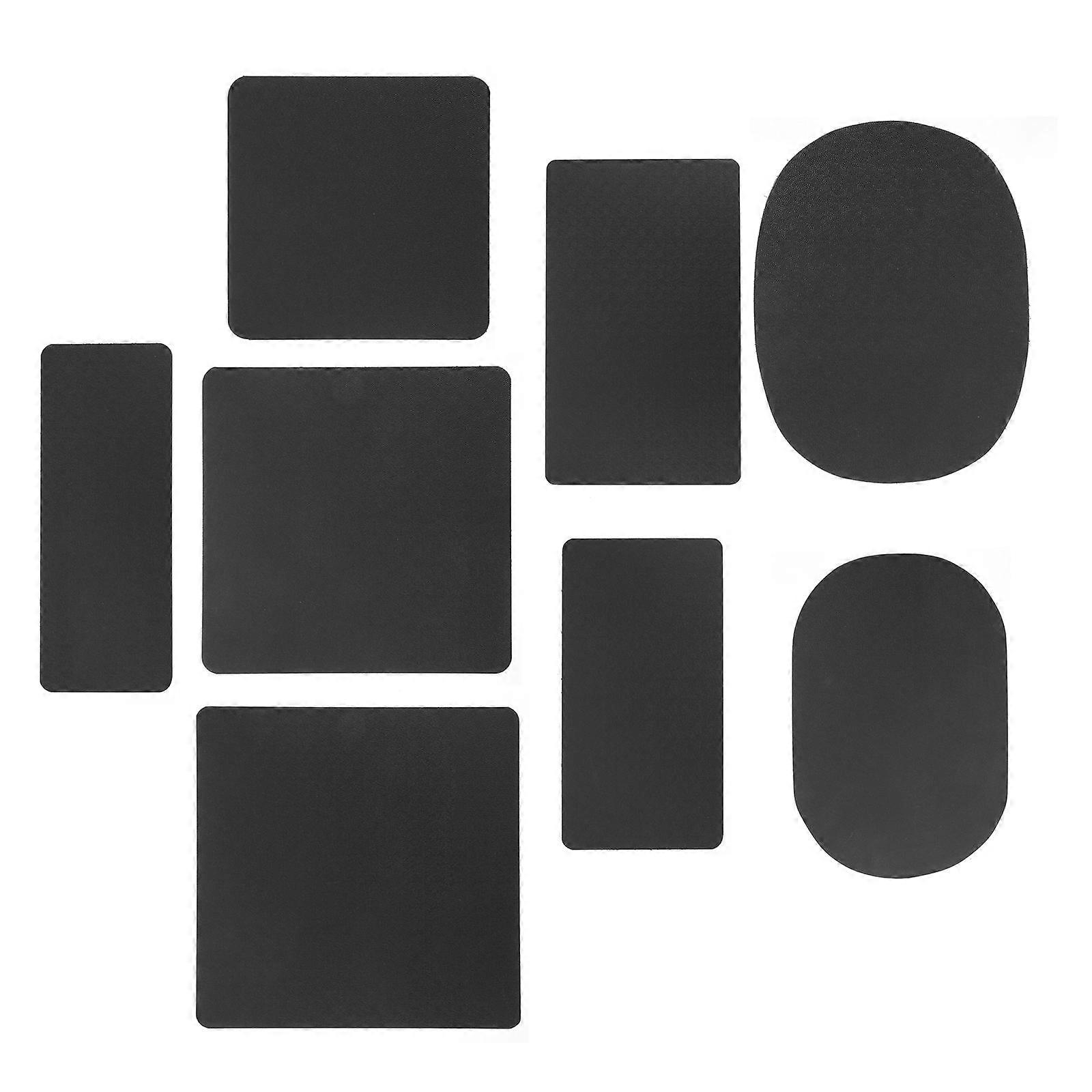 Ensemble de doublure inférieure de sac noir – 8 façonneurs de base en plastique léger pour sacs à main et sacs à main de bricolage – Protection contre l’usure