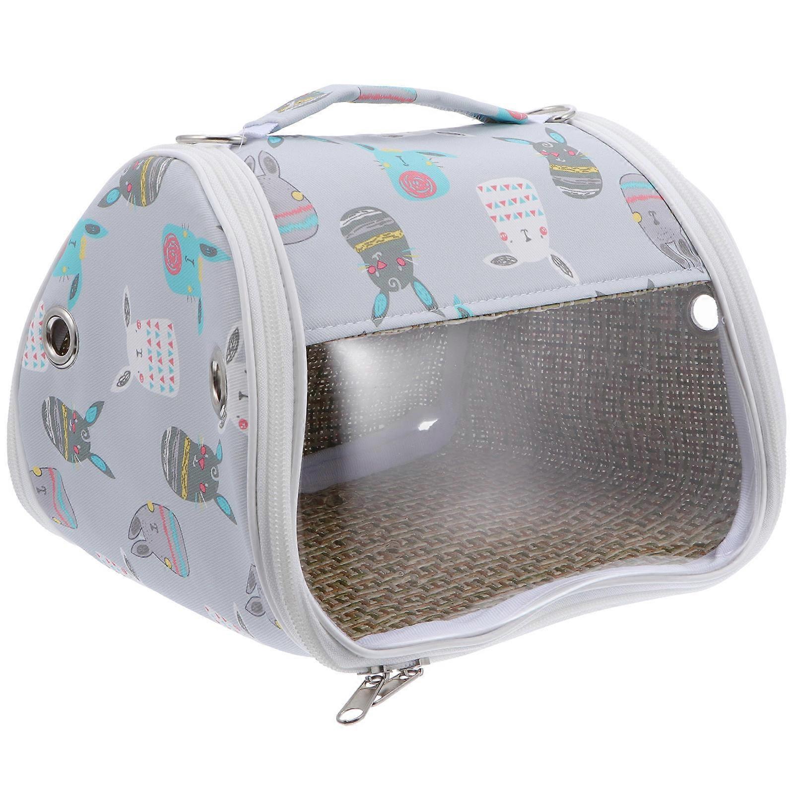 Breathable Portable Pet Carrier Bag for Hamsters, Squirrels & Hedgehogs – Comfortable Sling Design for Travel, Hiking & Outdoor Use