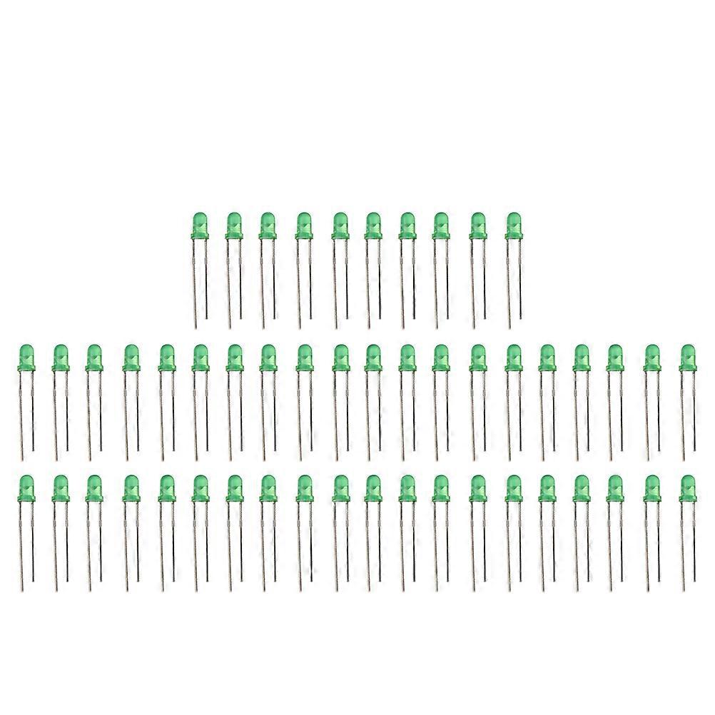 120 Pieces LED Diode Lights 3mm Diameter for Electronics and Electrical Use