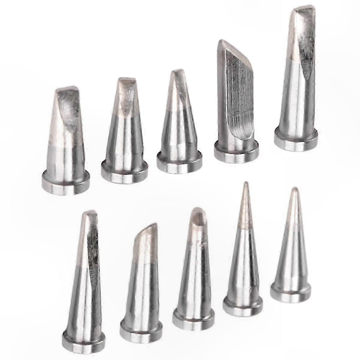 Soldering Tip Set for Weller WSD81 WD1000 WSP80 WP80 LT Stations - 10pcs Durable Iron Tips