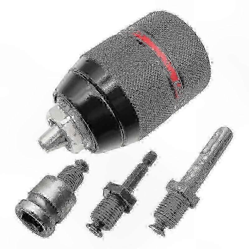 Quick Change Drill Chuck 1/2-20UNF Thread 1.5-13mm SDS-Plus Adapter Tool Accessory