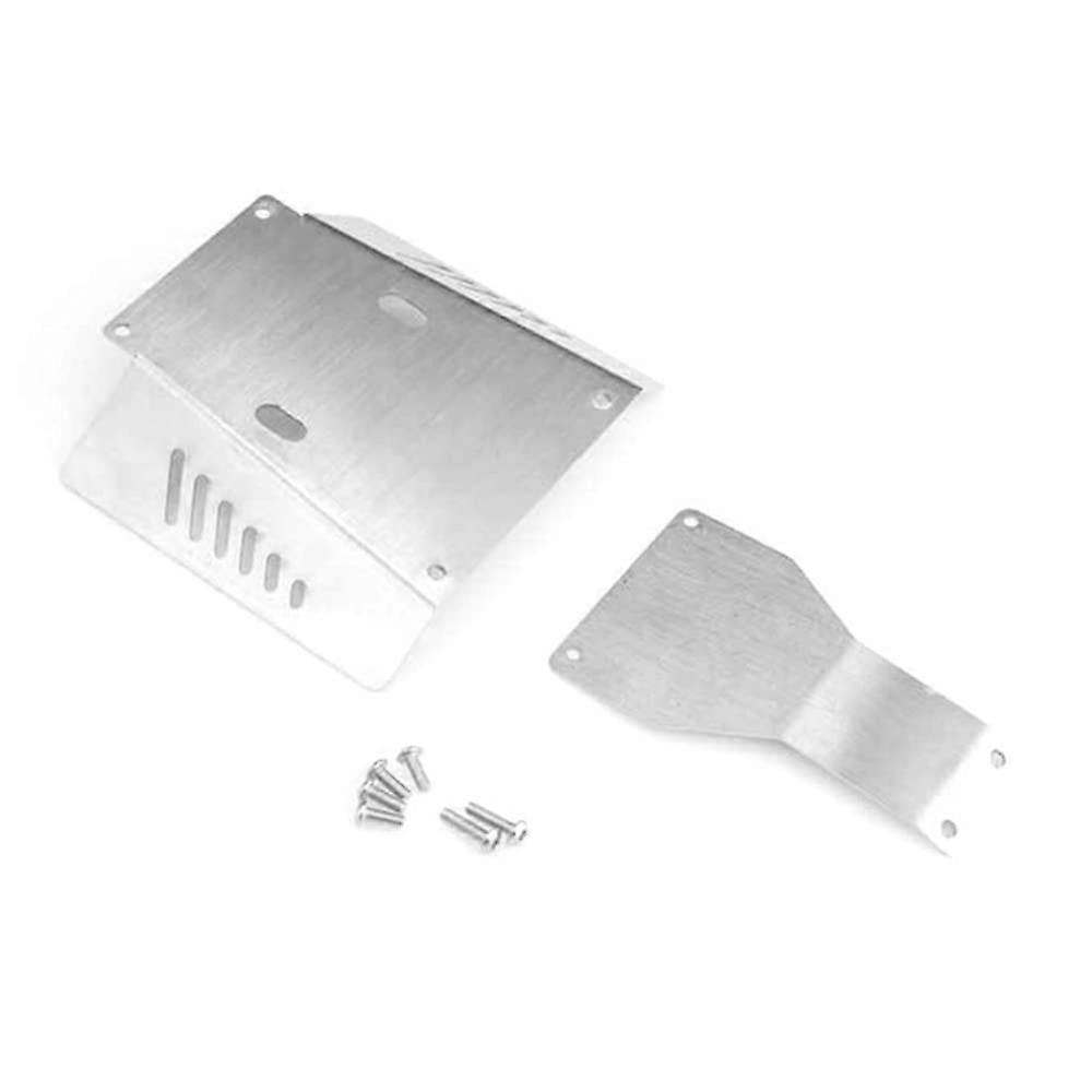 Schutzplatte Stainless Steel Armor Plate For CC-01 1/10 RC Crawler Frame Upgrade Parts