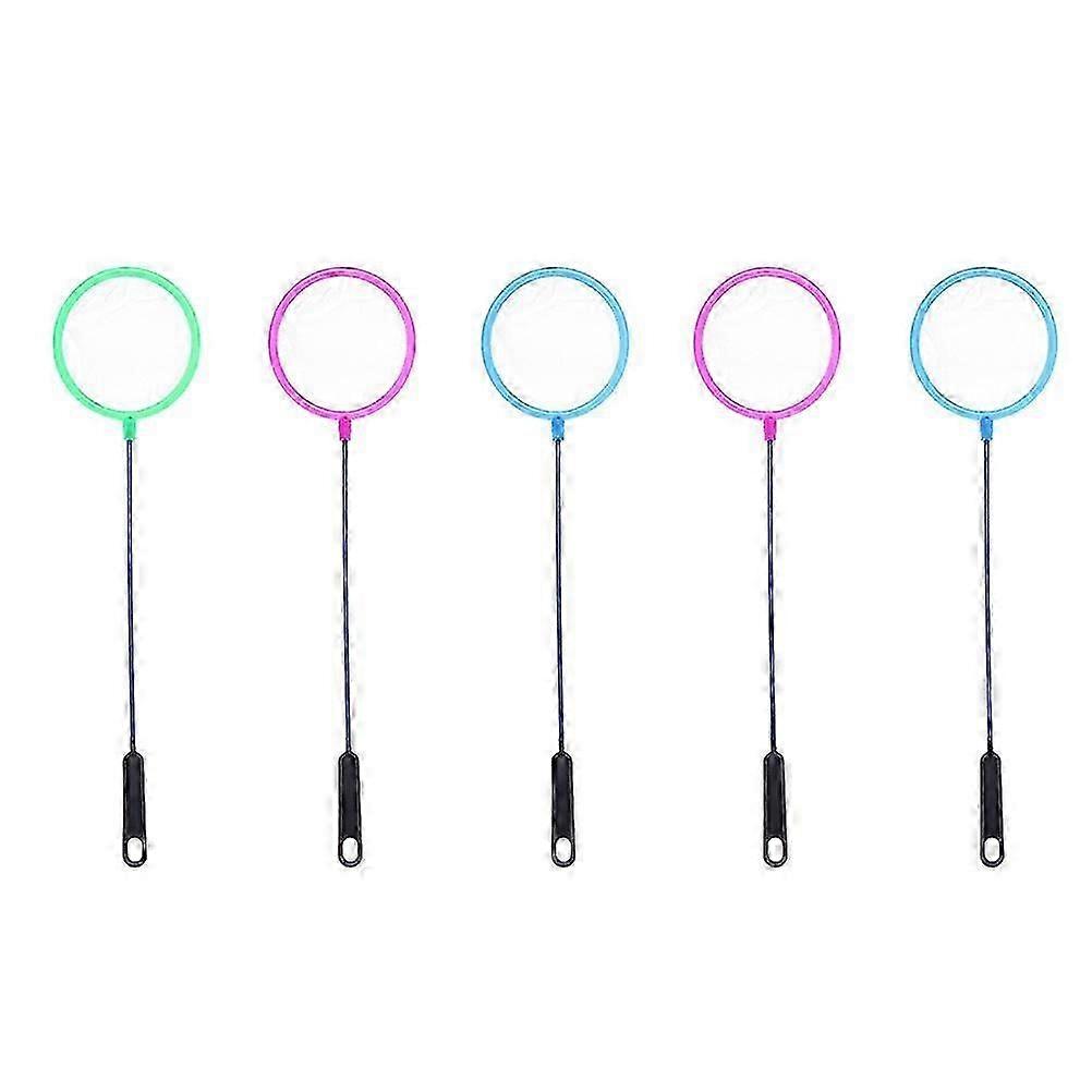 5 Pcs Aquarium Accessories Dip Net Coating Fish Net Kids Beach Nets Minnow Net Kids Fishing Net-FCY