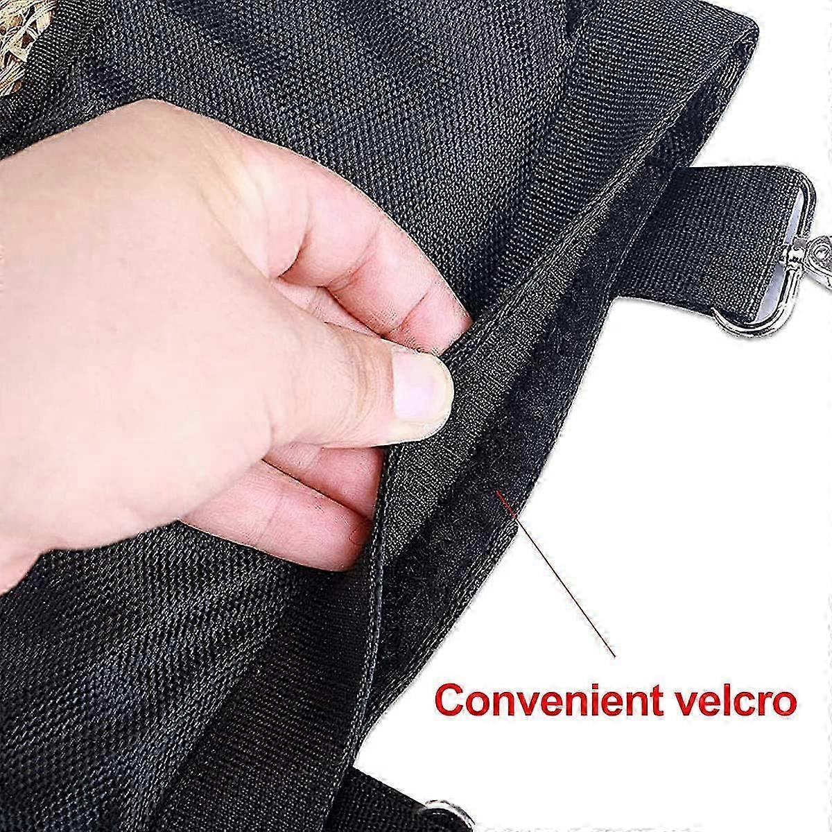 2 Pieces Hanging Hay Bag Feeder Bag, Rabbit Hay Bag Guinea Pig Hay Bag Small Animal Hay Bag Feed Device for Guinea Chinchillas Hamsters Sheep Kangaroo