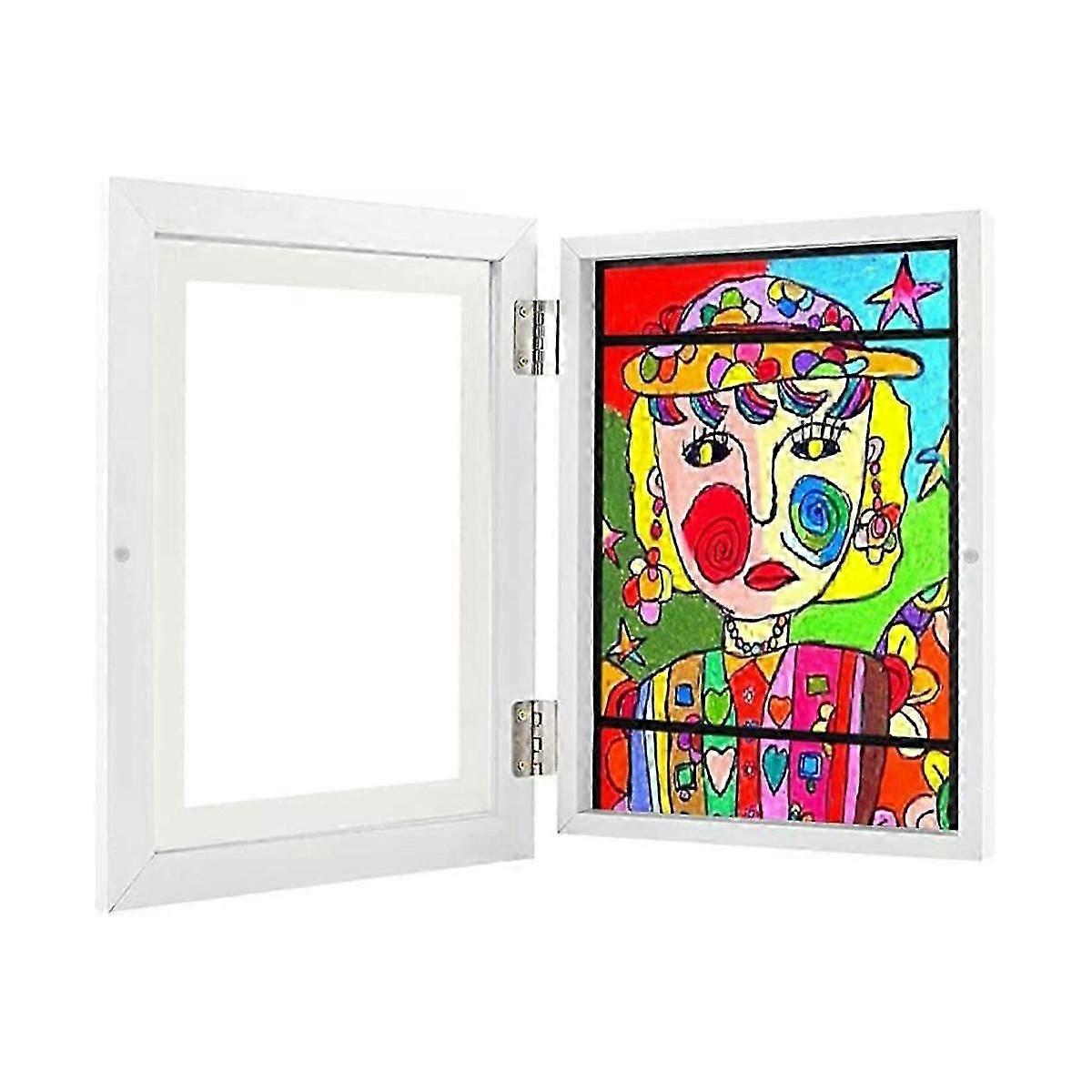 Exquisite Kids Art Kids Art Frames Front Opening Kids Artwork Frames Changeable Artwork Display Storage Frame