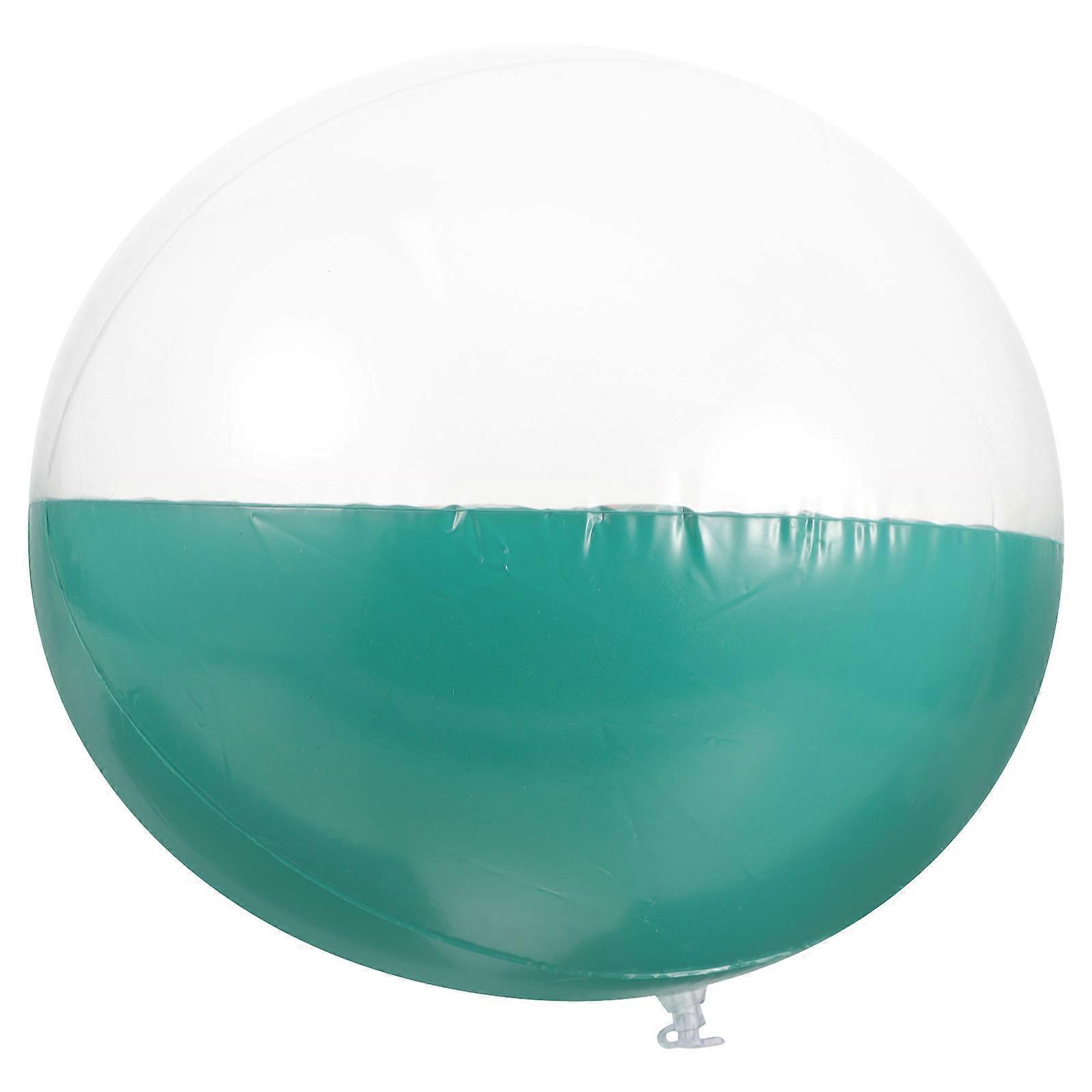 Pvc Inflatable Toy Beach Ball for Swimming Pool Assorted Color Sunscreen Good Sealing 1Pcs