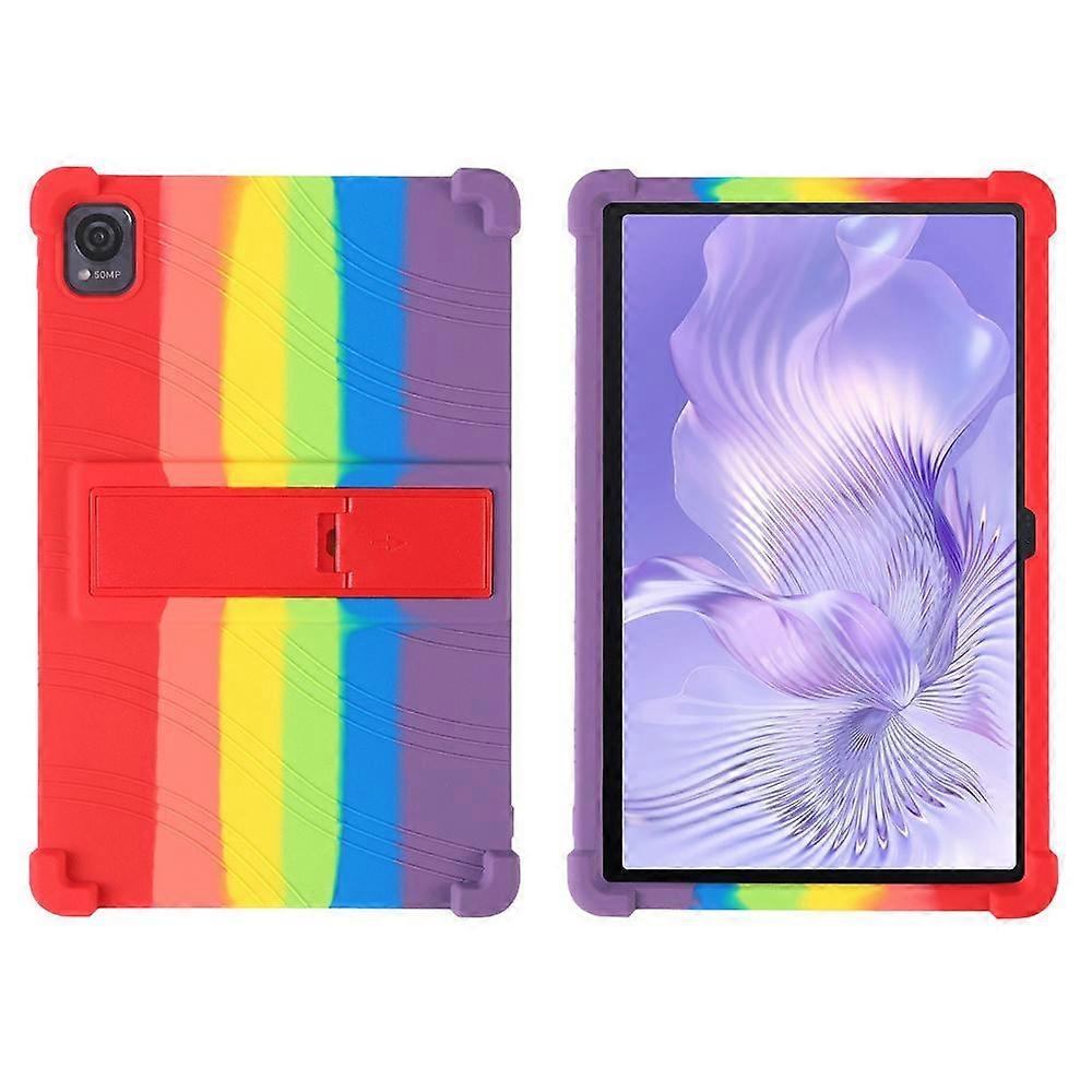 Shockproof Silicone Tablet Protective Case with Holder For Blackview Mega 1