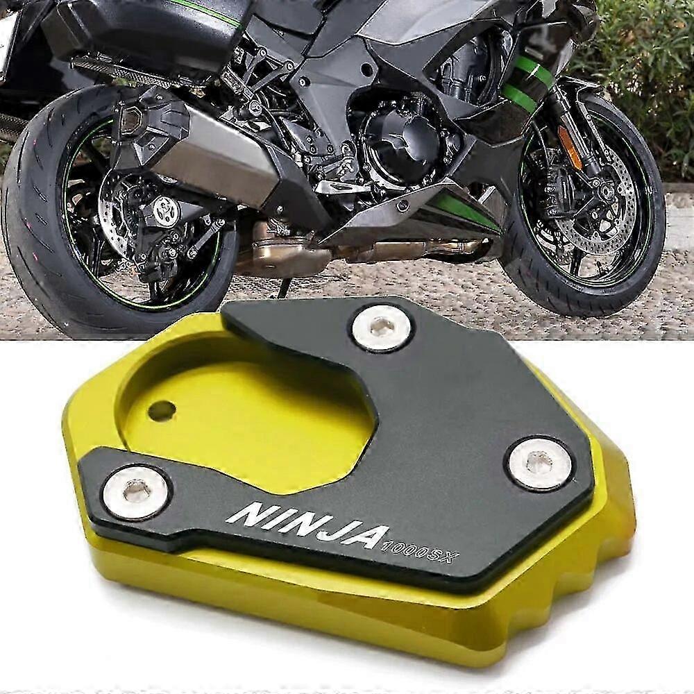 Kawasaki Ninja 1000SX 2020-2022 Motorcycle Side Stand Extension Pad Kickstand Enlarger for Improved Stability