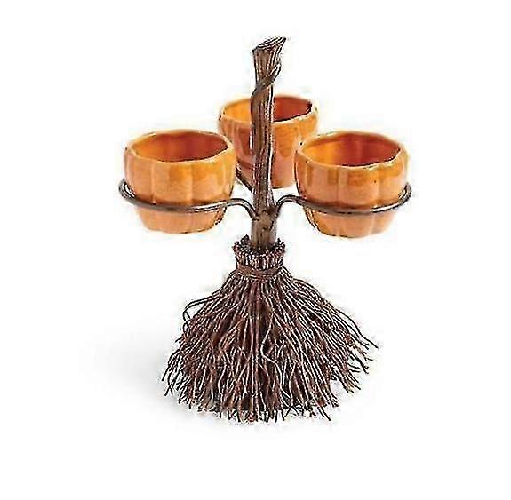 Halloween Pumpkin Snack Bowl Stand