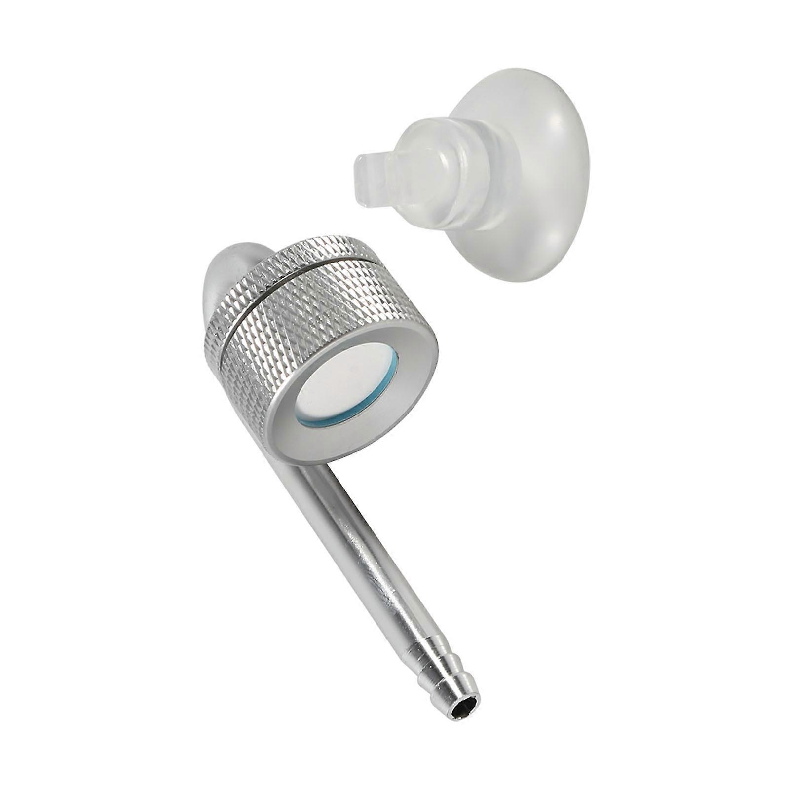 Aluminium Alloy CO2 Diffuser 6cm Aquarium Fish Tank Silver