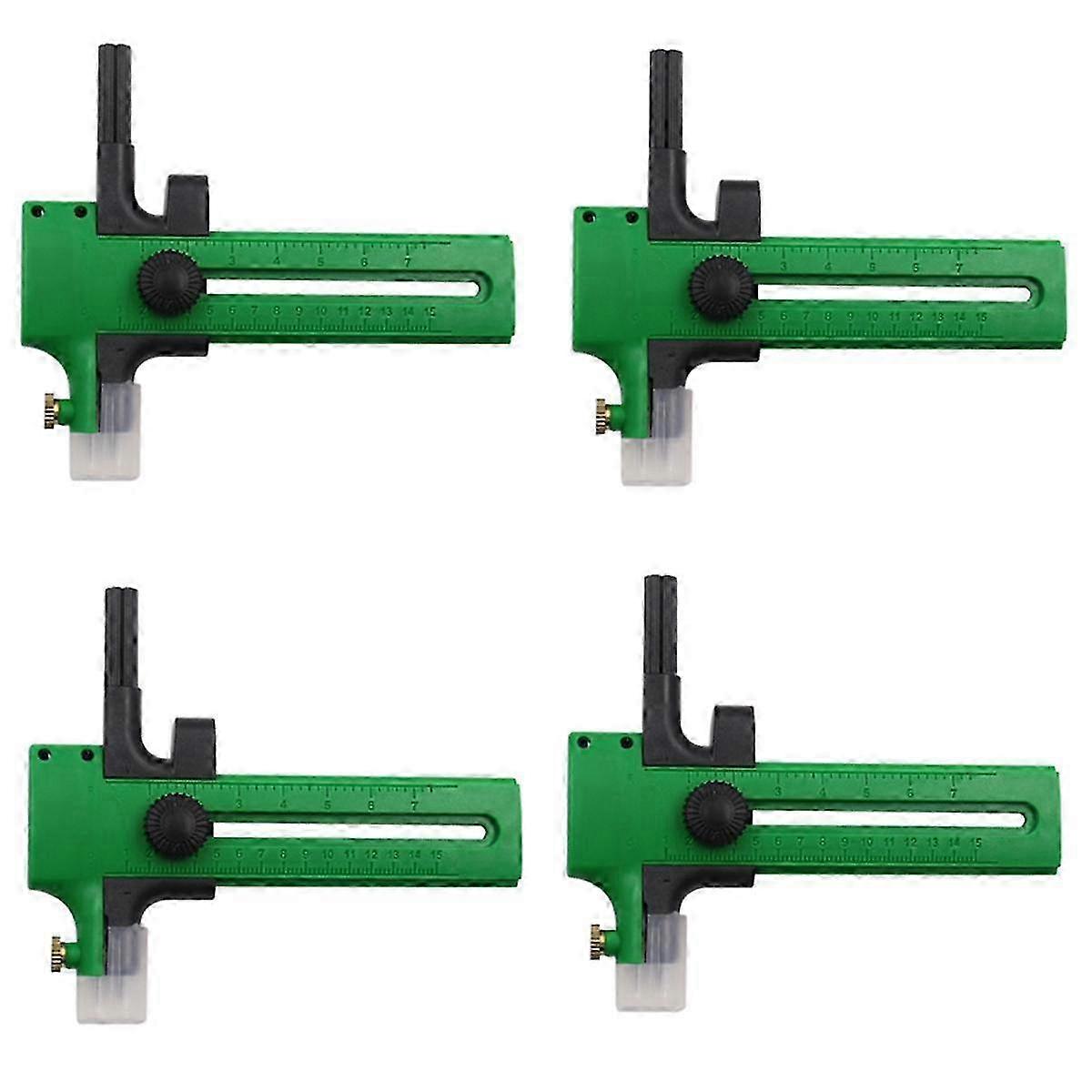 Green Circular Cutter Adjustable Circular Cutting Tool Suitable for Making Fabric Crafts DIY Handmade Art Tools