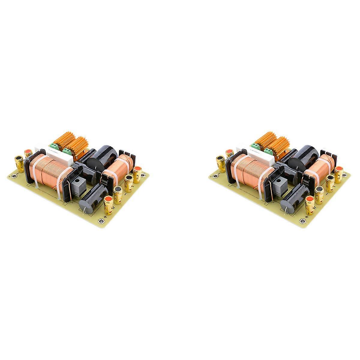 2X 2-weg audio crossover tweeter basluidspreker crossover professionele frequentieverdeler podiumfilter