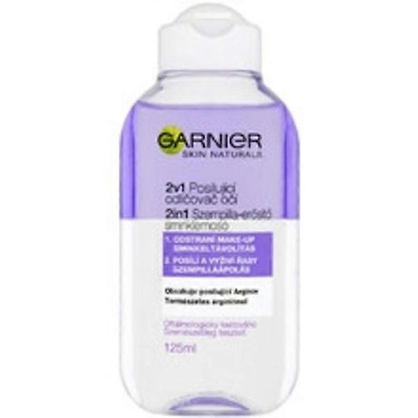 GARNIER - 2 in 1 Express Augen-Make-up-Entferner - Zwei-Phasen-Make-up-Entferner Augen-Make-up 125ml