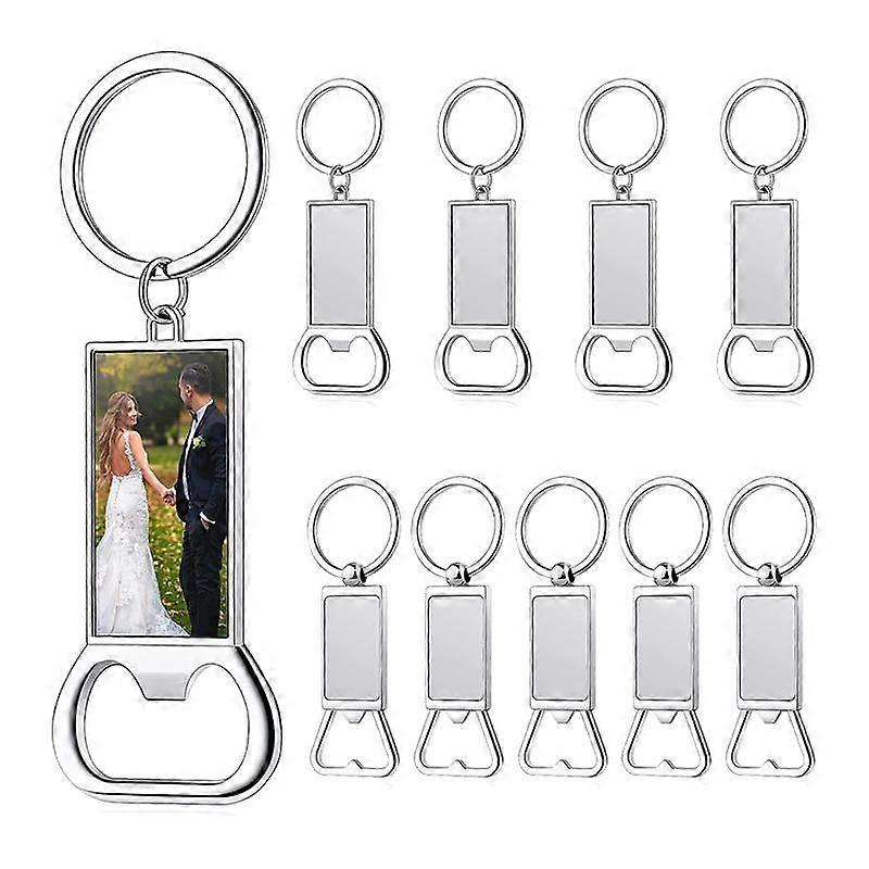 10Pcs Sublimation Blanks - Sublimation Case or Metal Sublimation Bottle Opener for Heat Transfer,Se