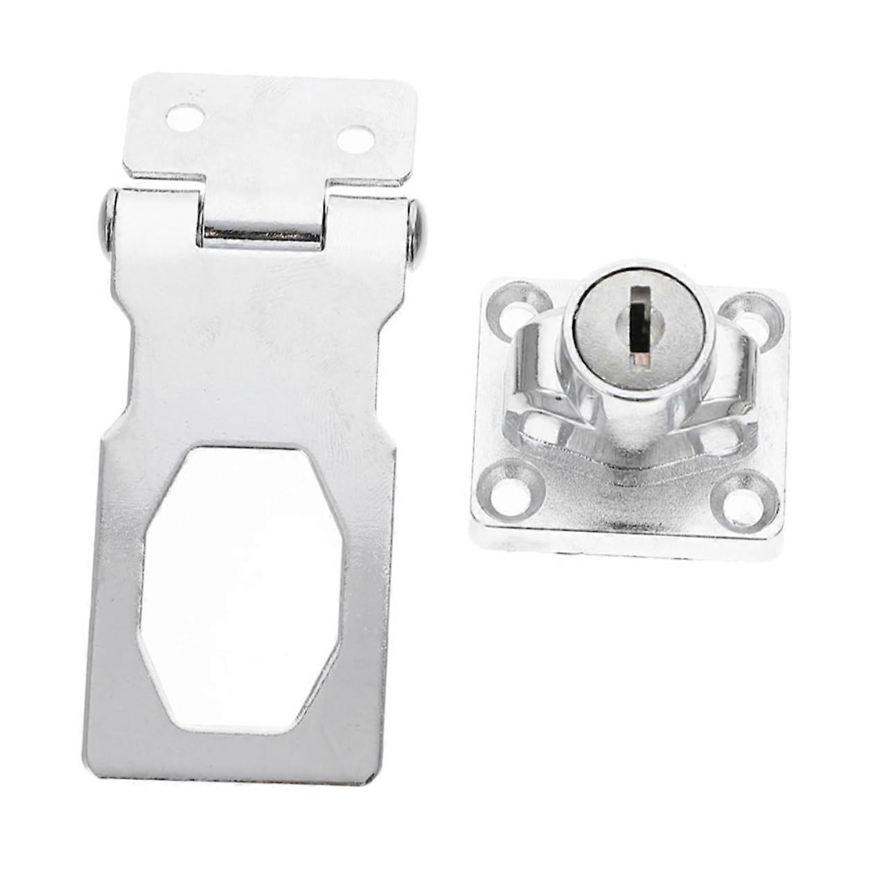 Cabinet Door Locks Replacement Set - Durable Metal Showcase Locks for Home Office and Retail Cabinets, Secure Protection