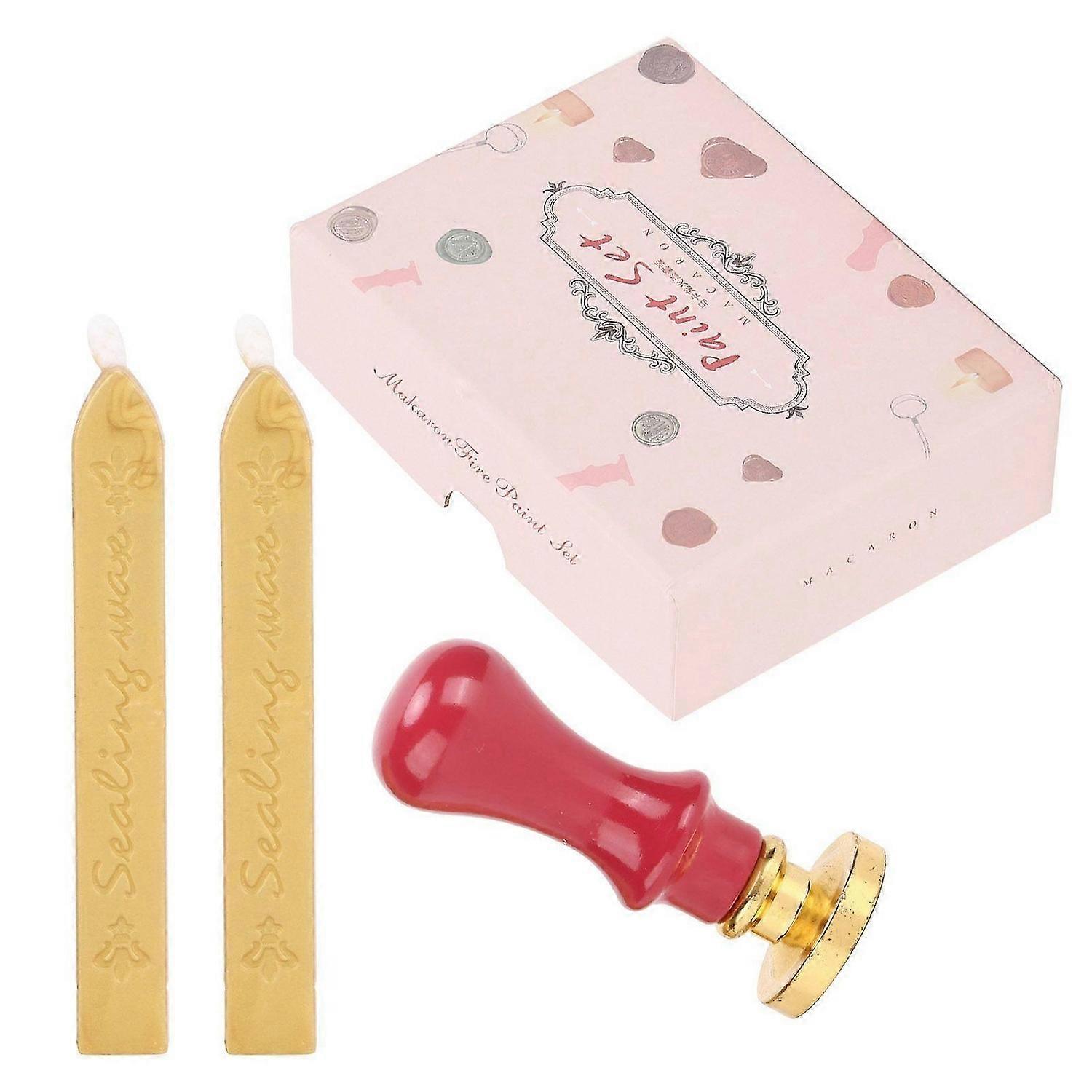 2025 Latest Model Wax Seal Stamp Kit Clear Pattern European Style DIY Classic