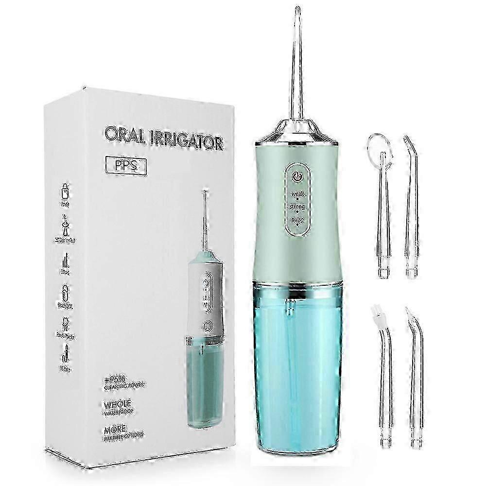 2025 Handheld Electric 3-Speed Flosser 220Ml Capacity Smart Power-Off Cleaning