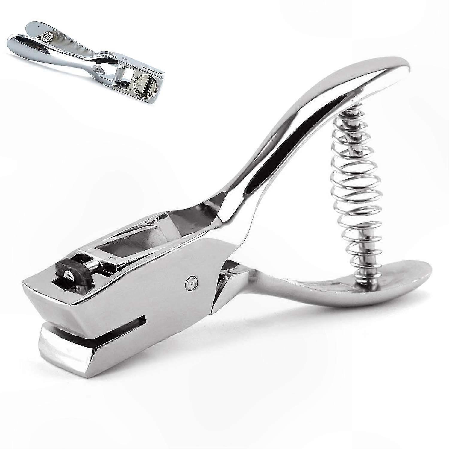 Portable ID Card Hole Punch Tool for PVC Tags and Badges