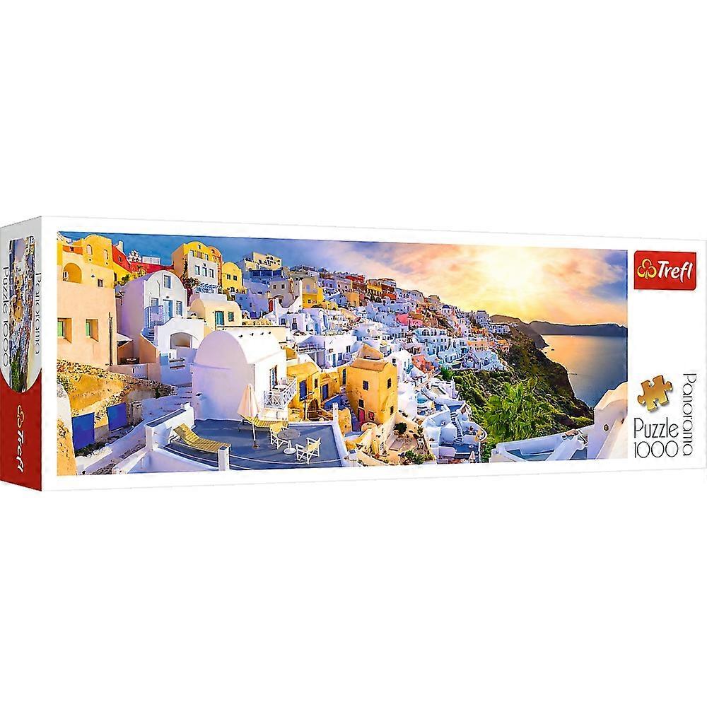 Trefl Panoramic Puzzle Santorini 1000 pcs