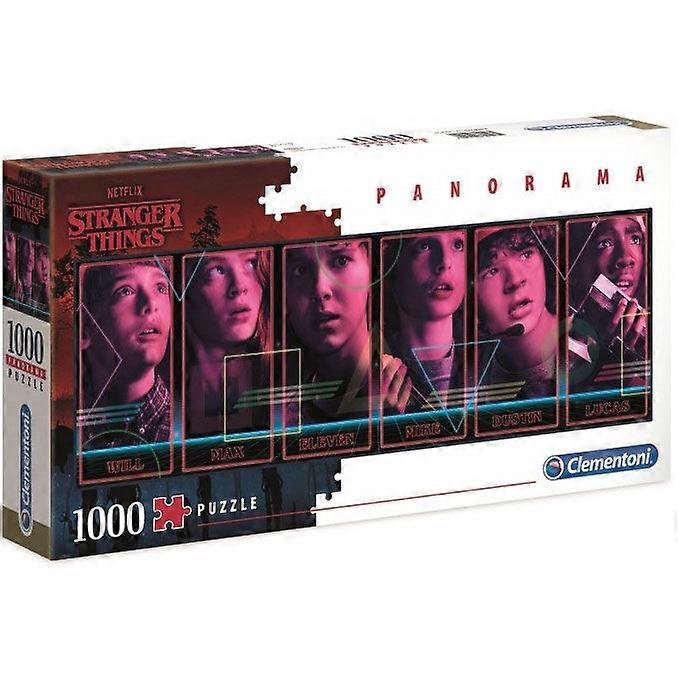 Stranger Things Panorama Puzzle 1000pzs