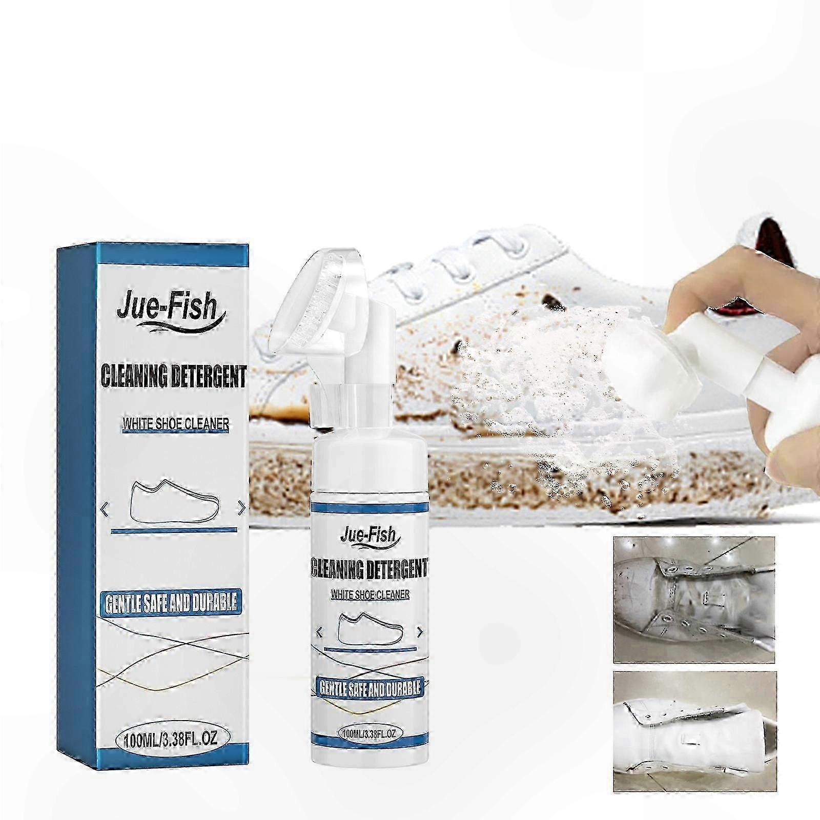 Quick Cleaning Foam for White Shoes, Waterless Solution for Easy Detergent-Free Maintenance