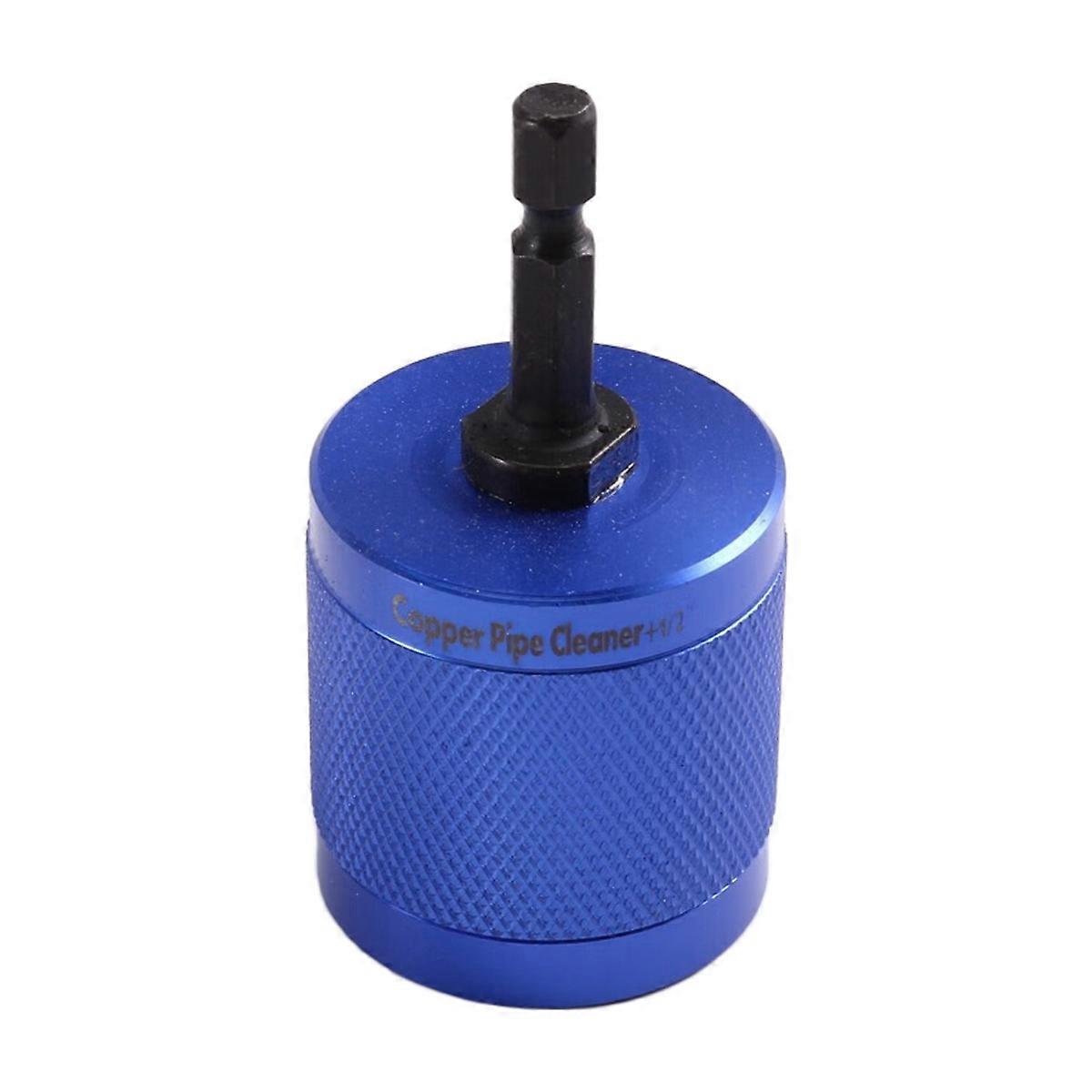 Metal Copper Pipe Cleaner,Tube Cleaning Brush for Power Drill Cleaning Rust, Stains, Paint on Copper