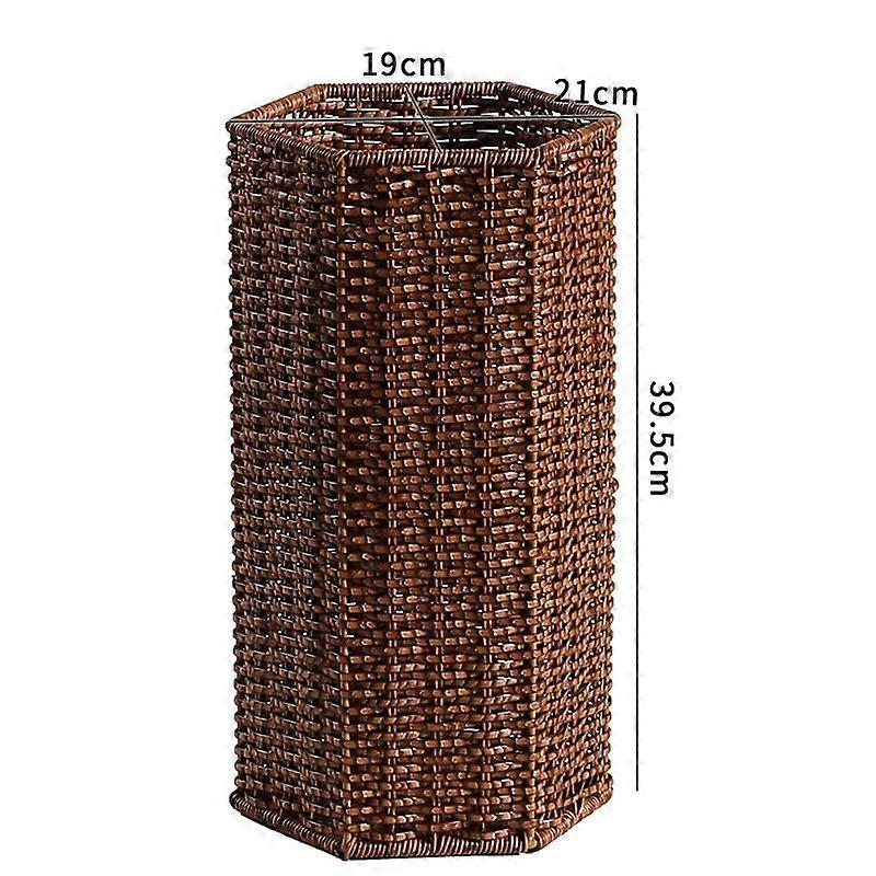 حامل مظلة بلاستيك: حامل مظلة قائم بذاته للمدخل الداخلي - حامل عصي المشي للأعمال الفندقية