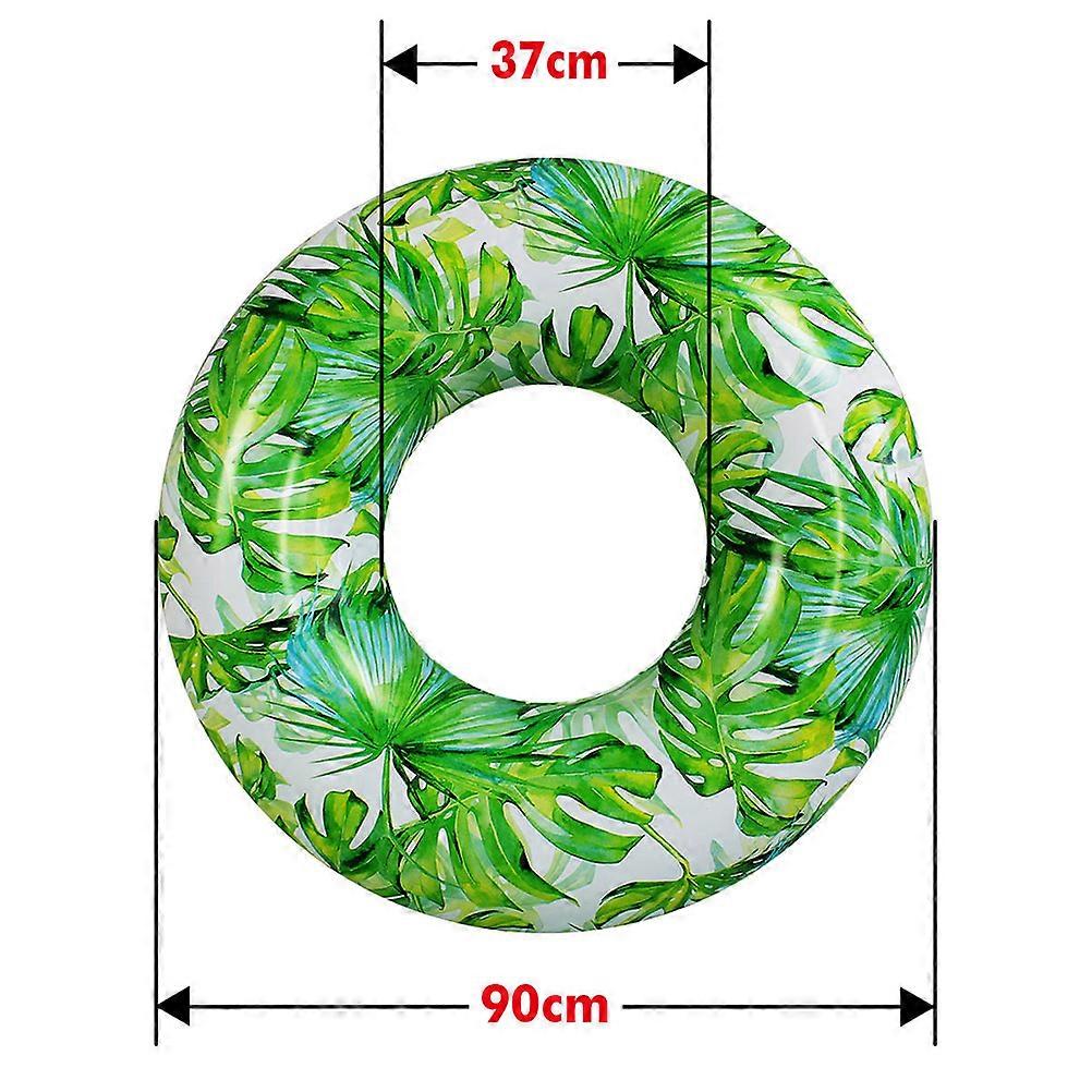 Monstera Floating Ring PVC Swim Ring for Swimming Use 1Pcs