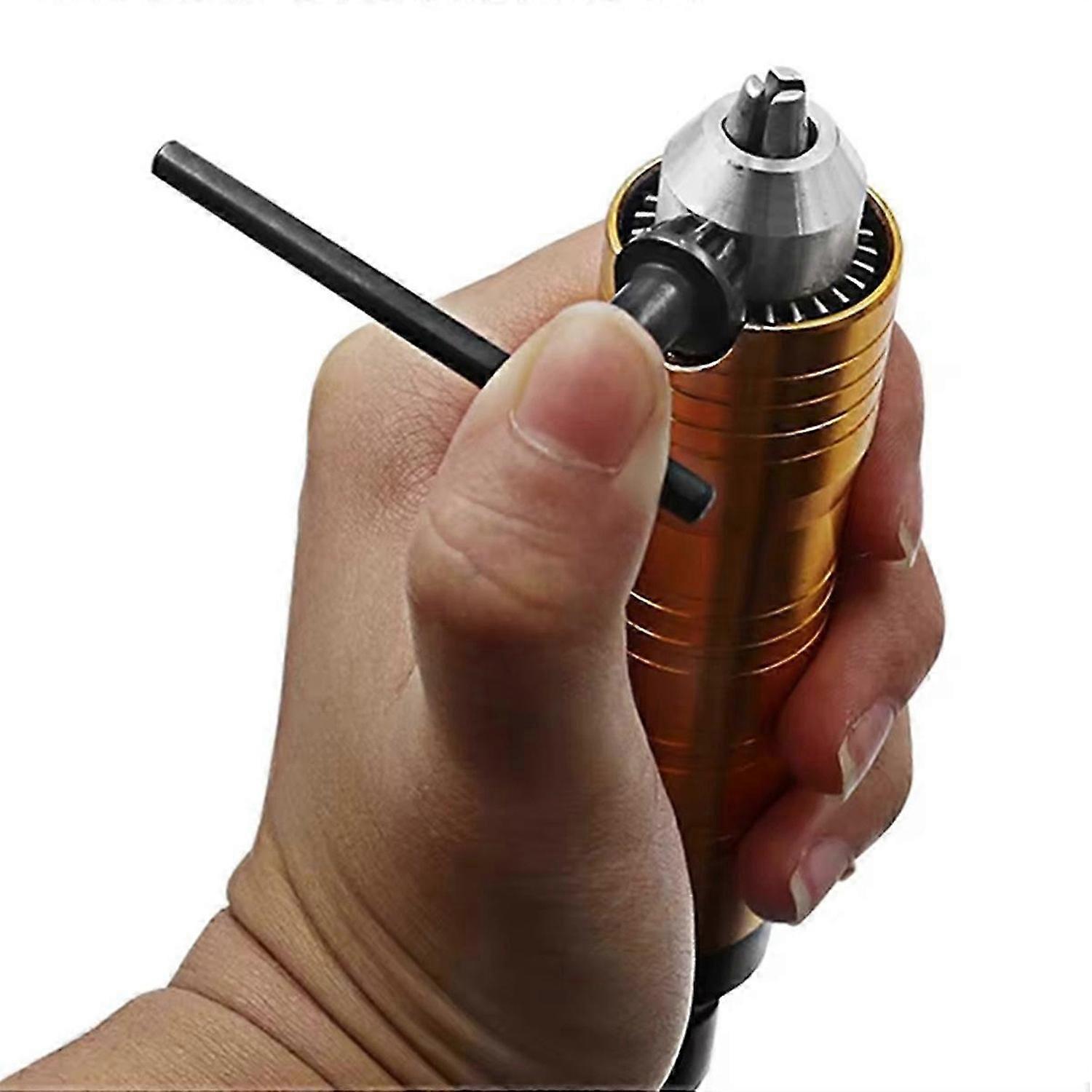 Chuck Handle Accessories Rotary Tool Suitable for Grinder Engraving Machine Micro-Type Drill Polishi