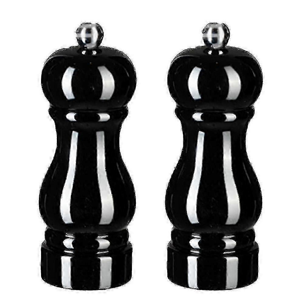 Salt And Pepper Grinder Set,manual Pepper Mills With Adjustable Coarseness, Refillable Spice Grinders High Quality -q TONGZHOU