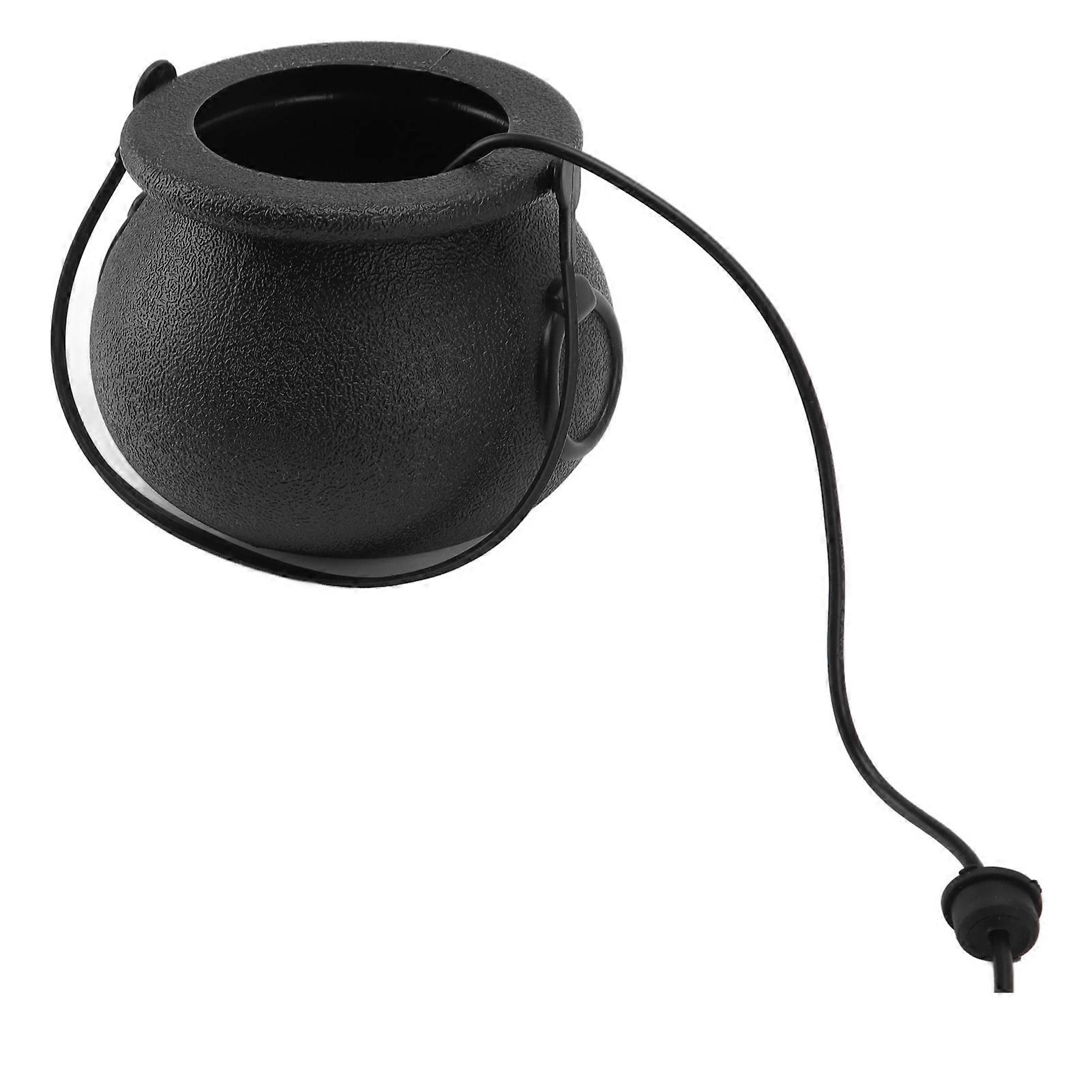 Halloween Atomizing Light Black Pot Portable Ambient Decor