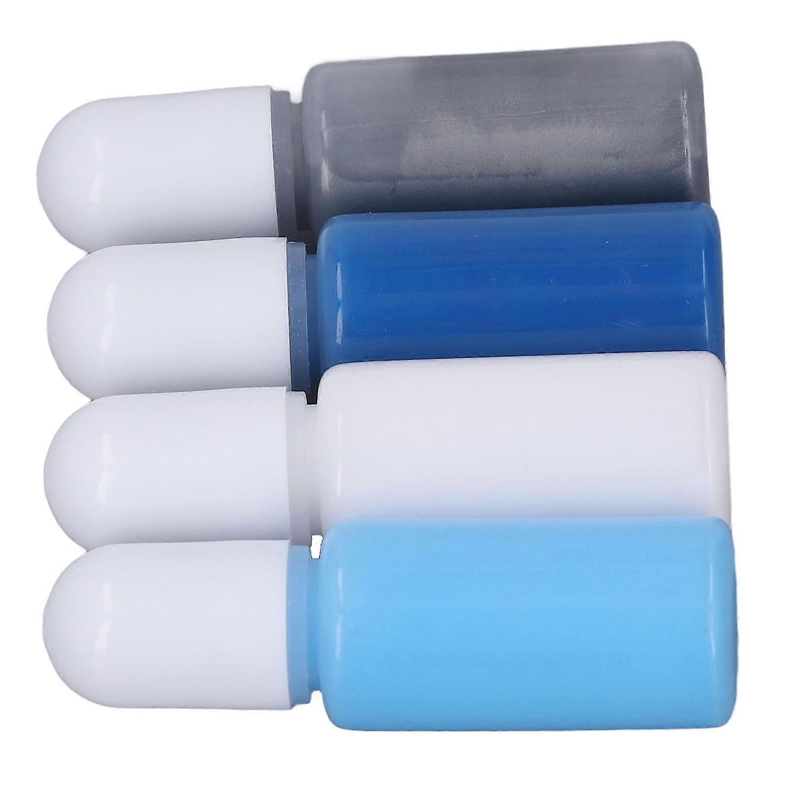 Epoxy Resin Pigment Set 4 Colors 4×10ml Navy Blue Gray White Light Blue