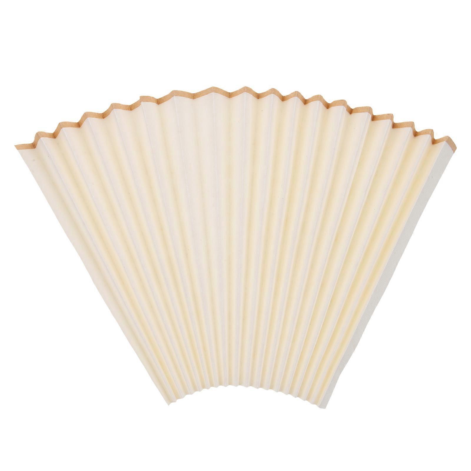 Diy Foldable Fan Surface 1Pack Blank Design Paper Material for Artists and Craftsmen