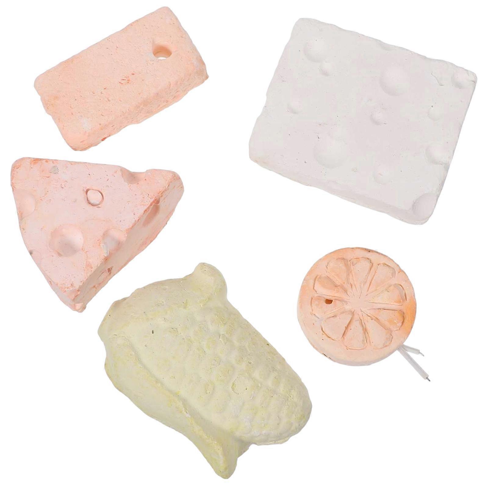 Pet Molars Stone Small Pet Chew Toy for Chew 11Pcs Colorful Pack