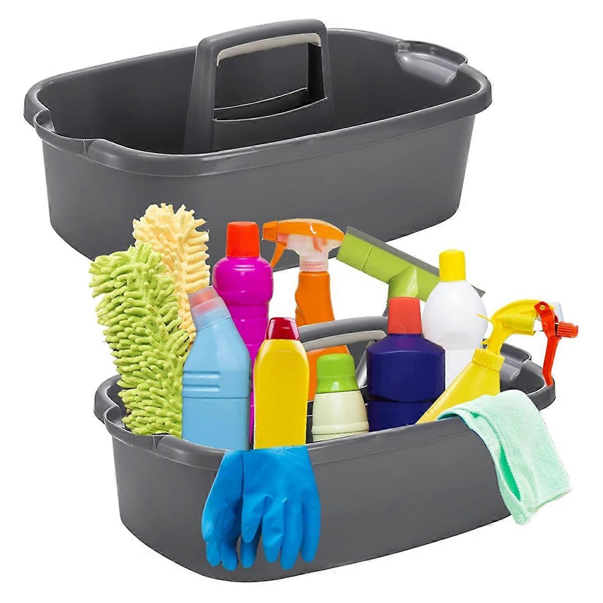 Cleaning supplies box
household shower handbag