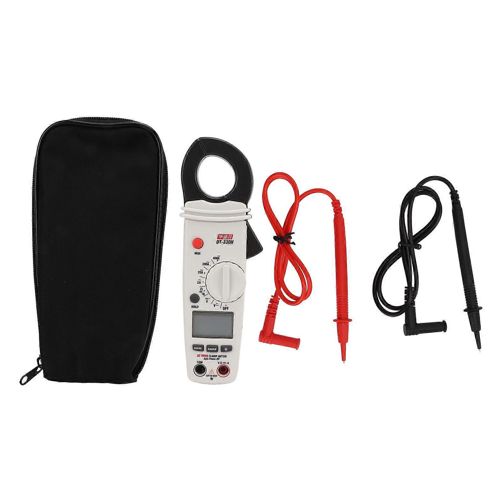 DT330H Multimeter Tester 400A True RMS Compact Handheld Industrial Digital Clamp Meter