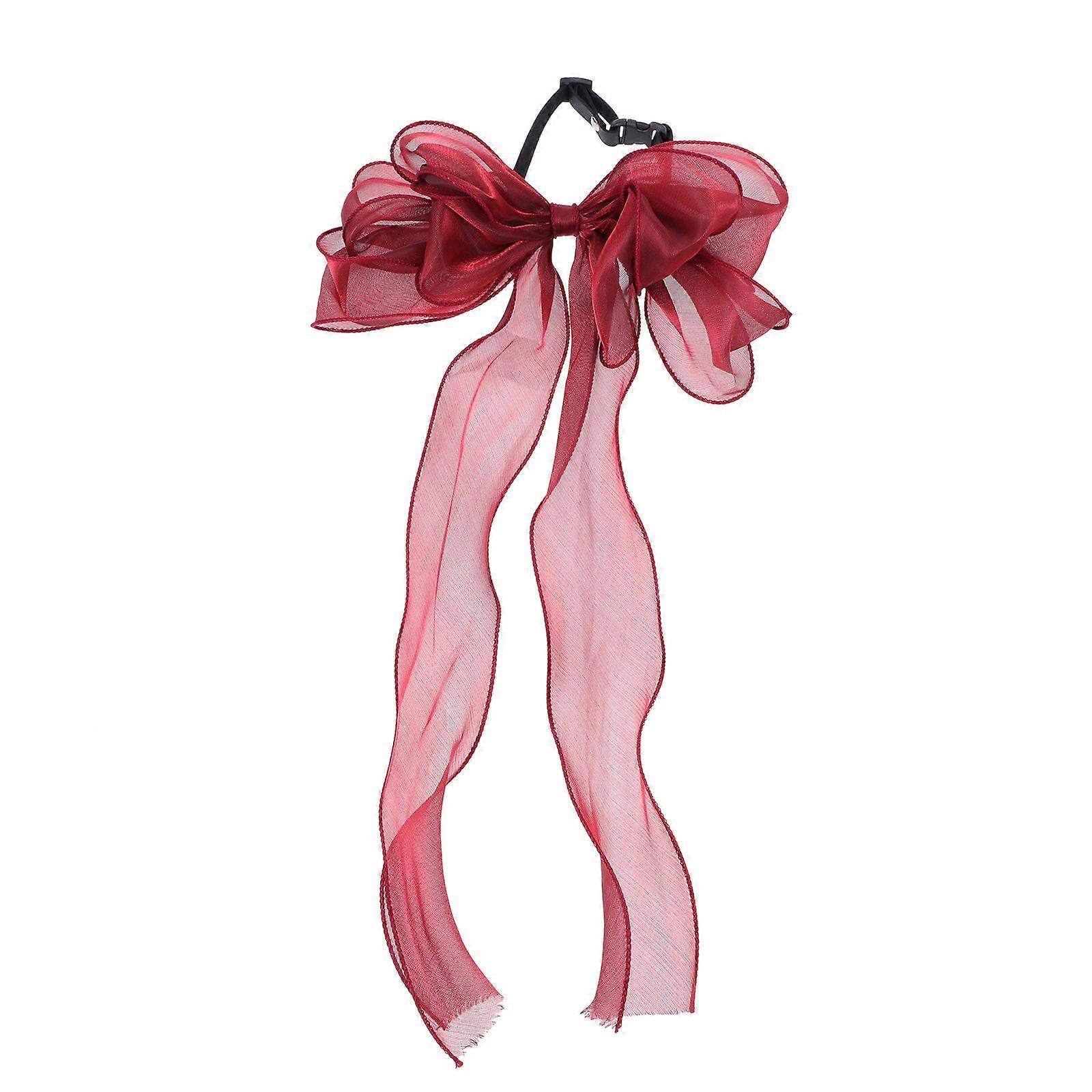 Silk Fabric Pet Collar Bow-Knot for Party Wear 1 Kitten Collar