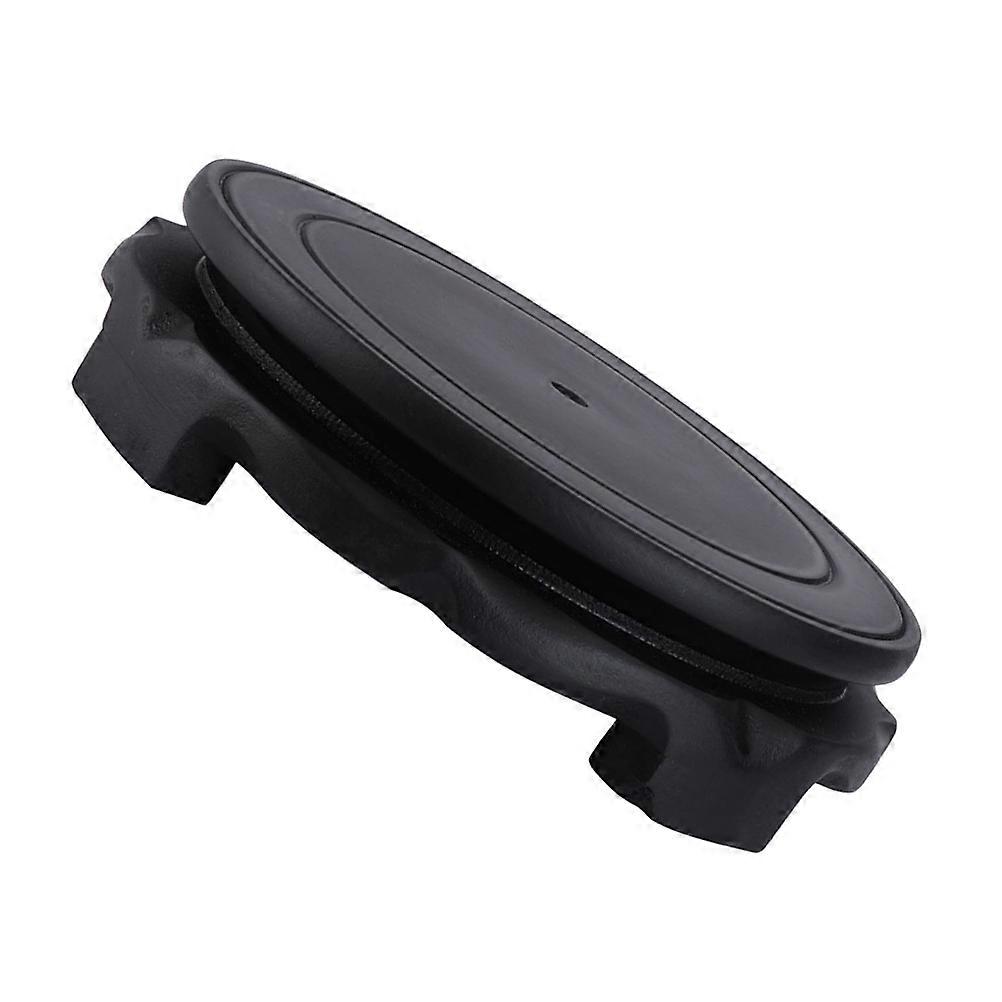 Wood Vase Stand for Rotating Display 2Pcs Black Wooden Holder